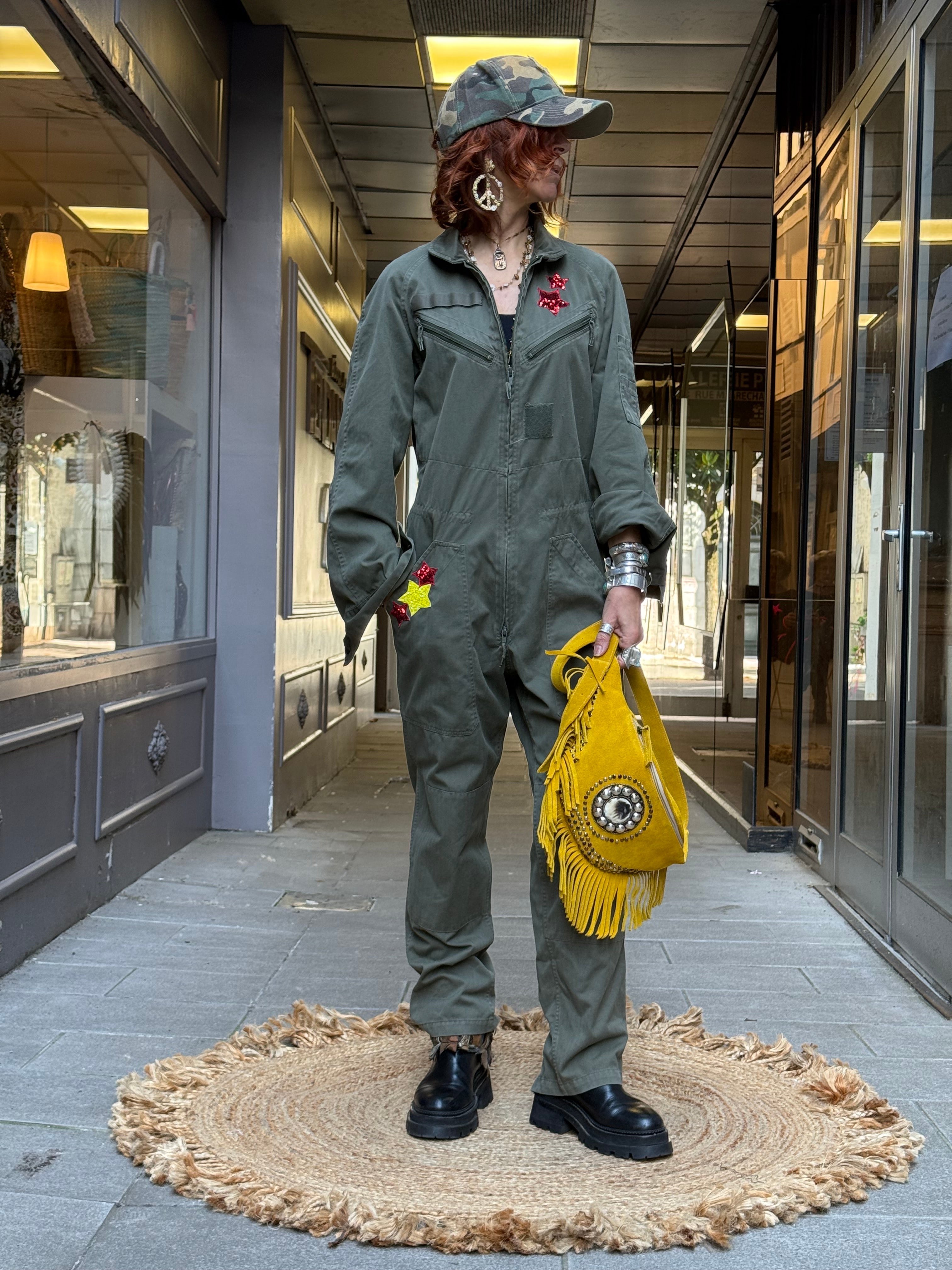 Combi-Militaire Poupée de Soie