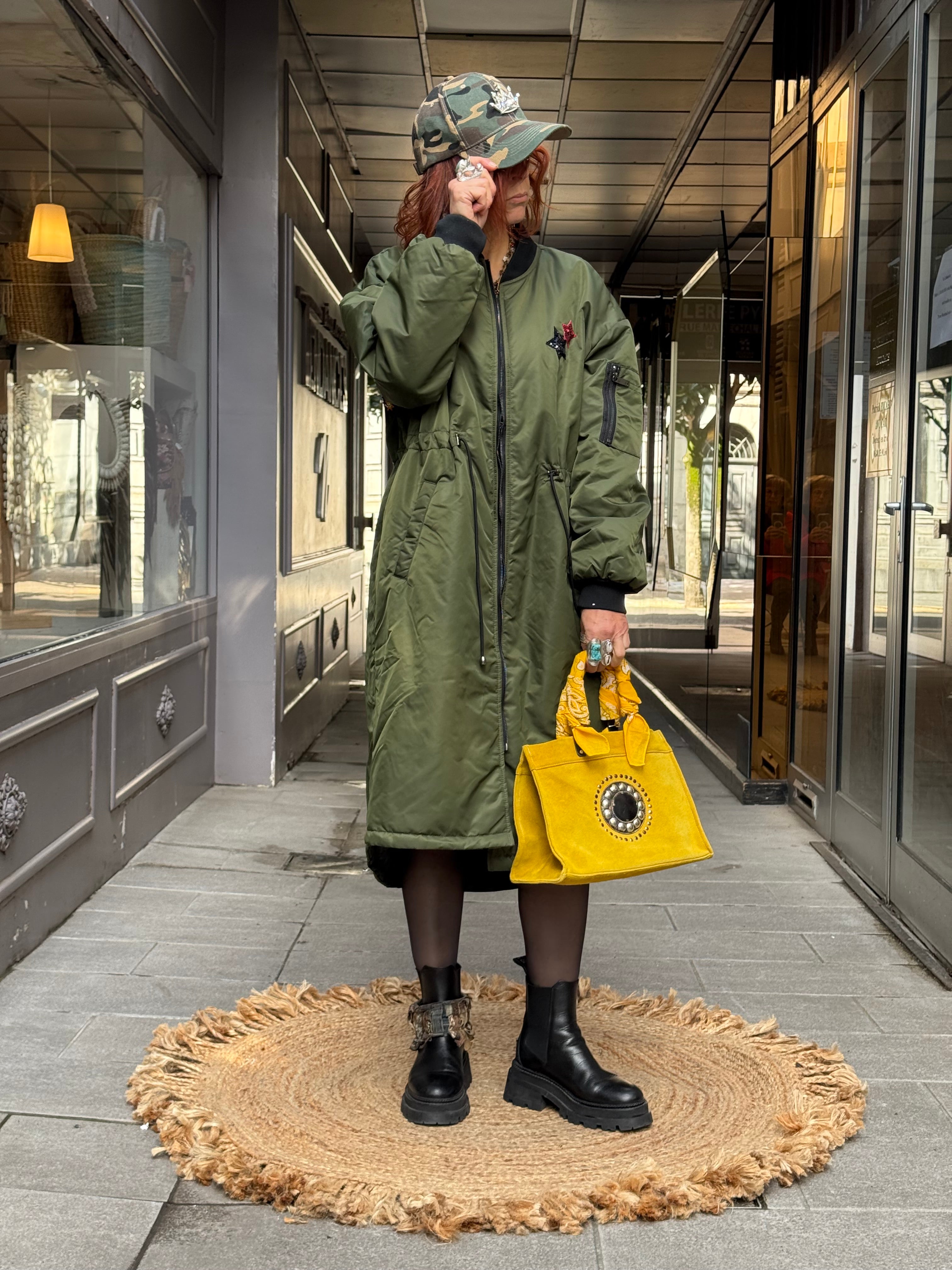 Long Bomber Poupée de Soie