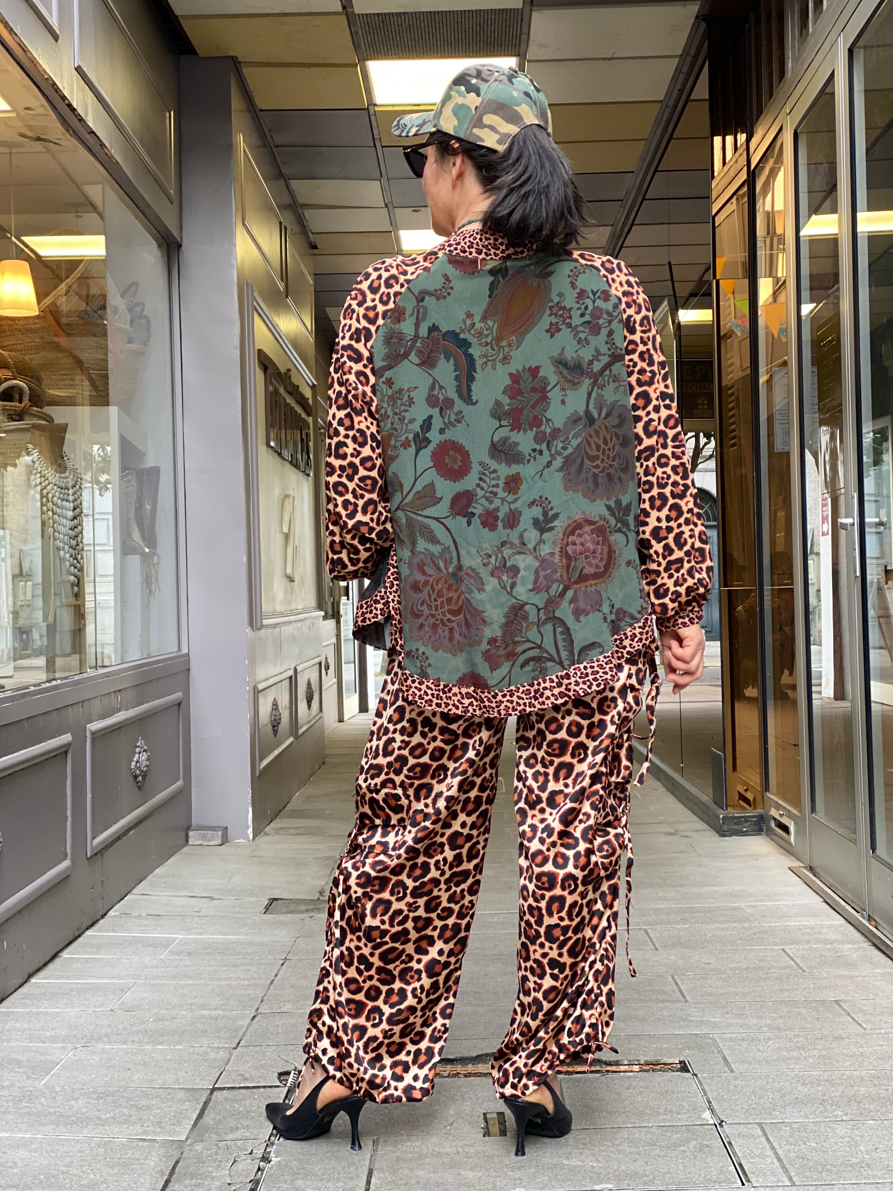 Pirate Flower Cargo Pants