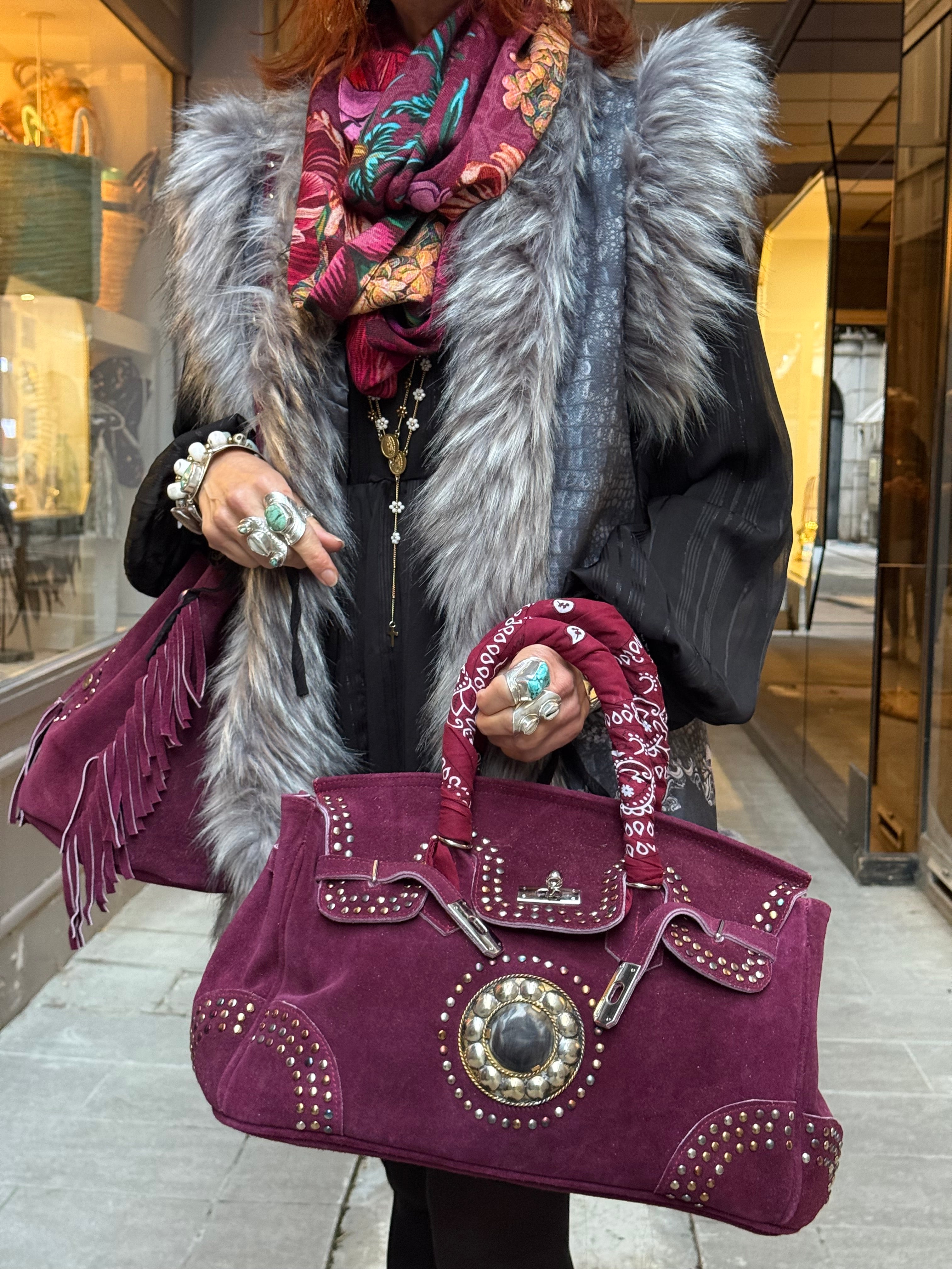 Mini Sac Kelly Flower Market