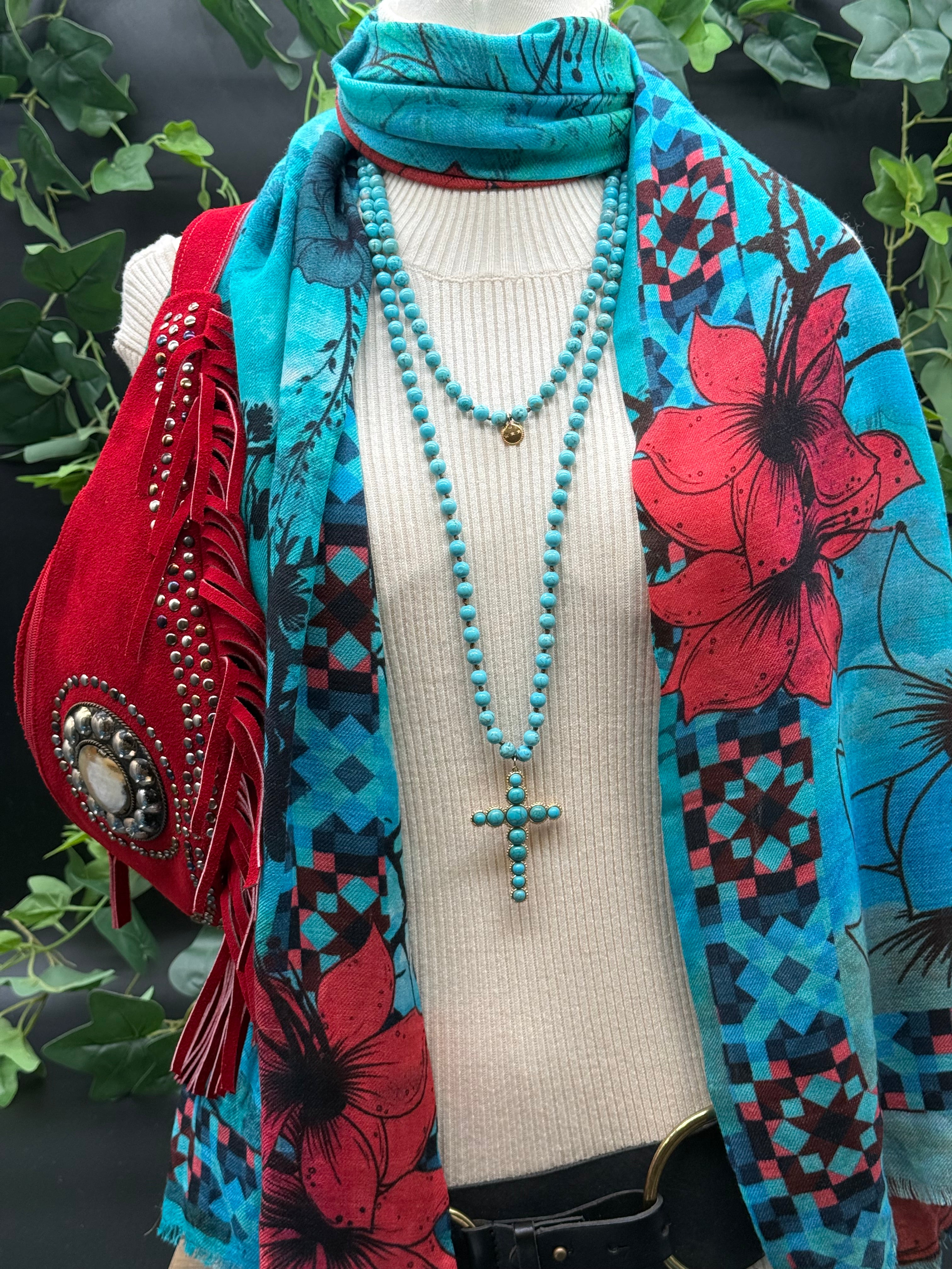 Sautoir Croix Shabada