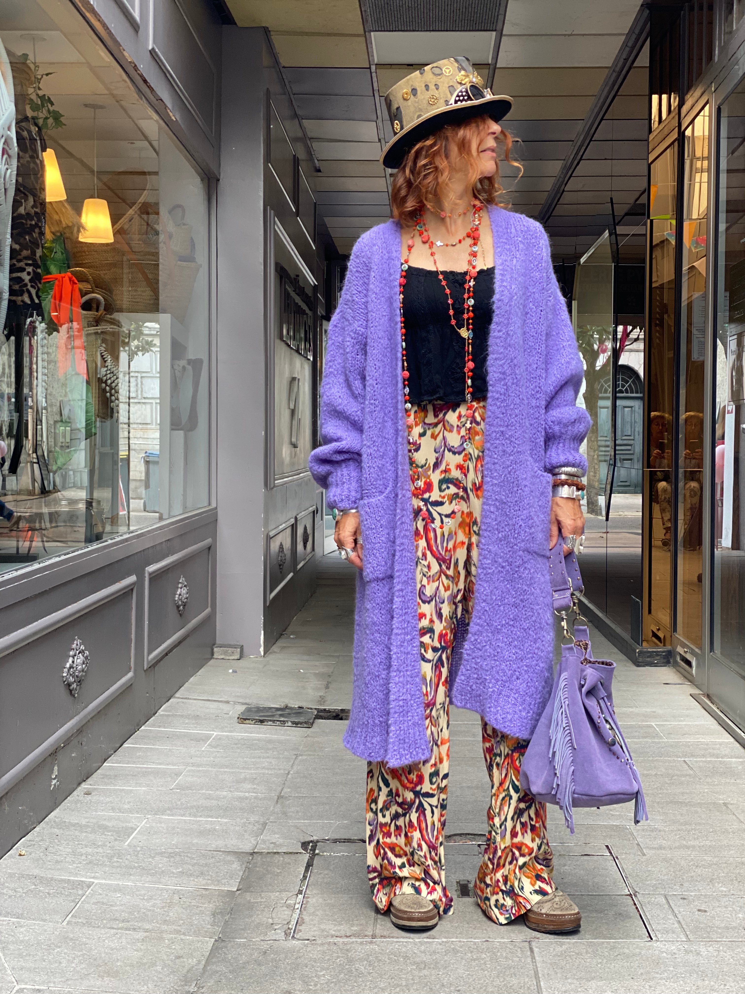 Silk Doll long vest