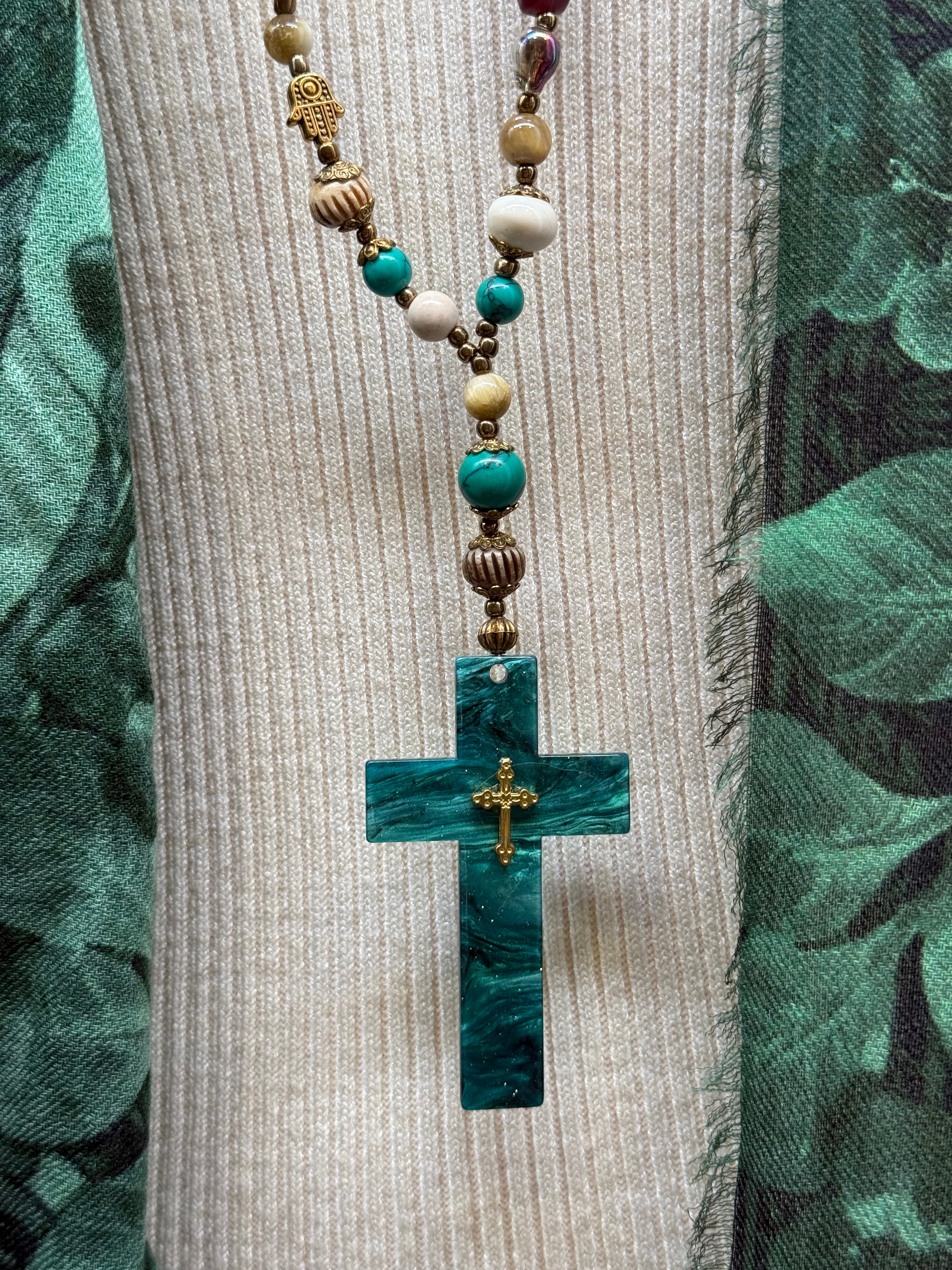 Sautoir T’as vu la Vierge!?