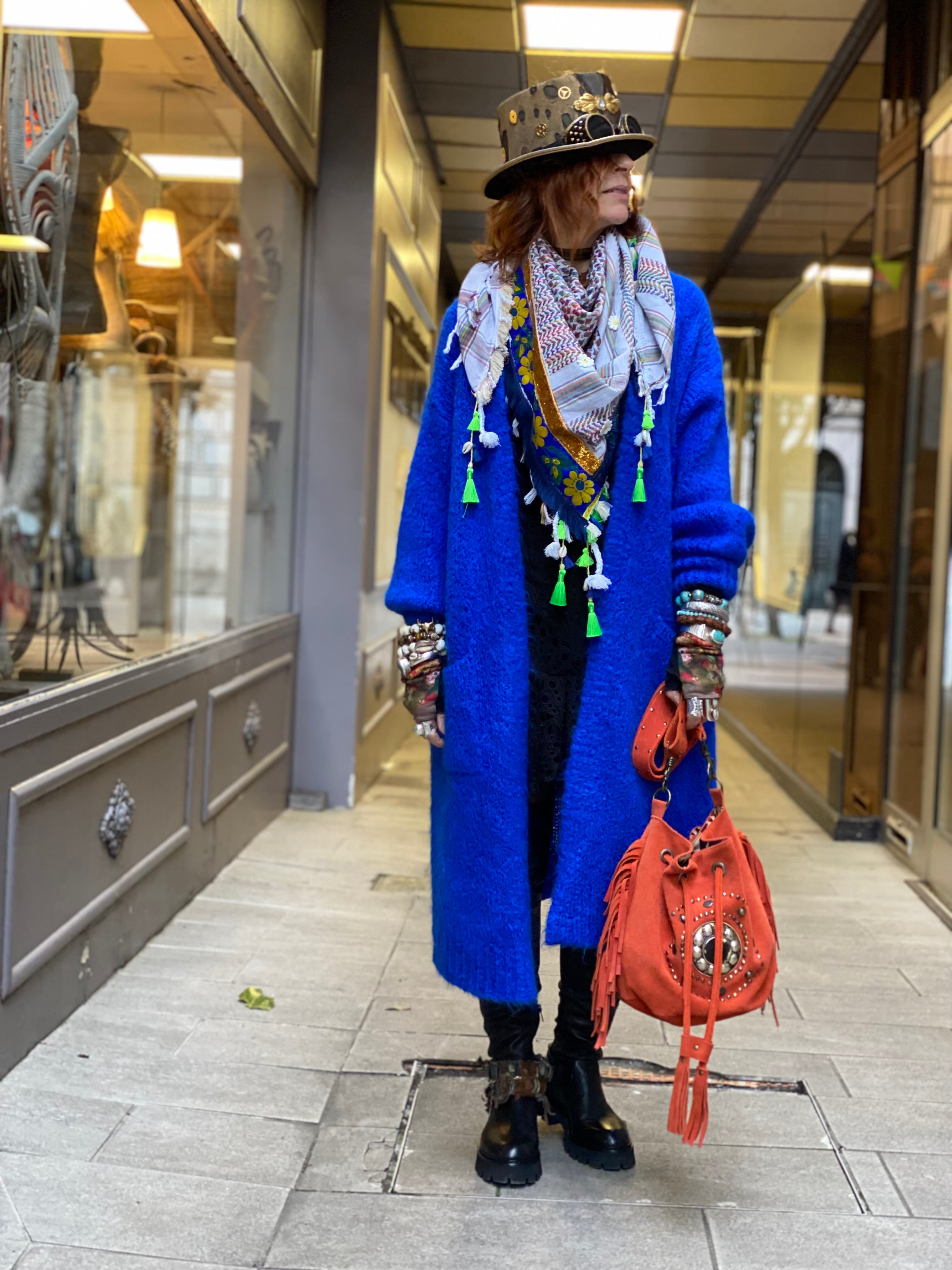 Silk Doll long vest