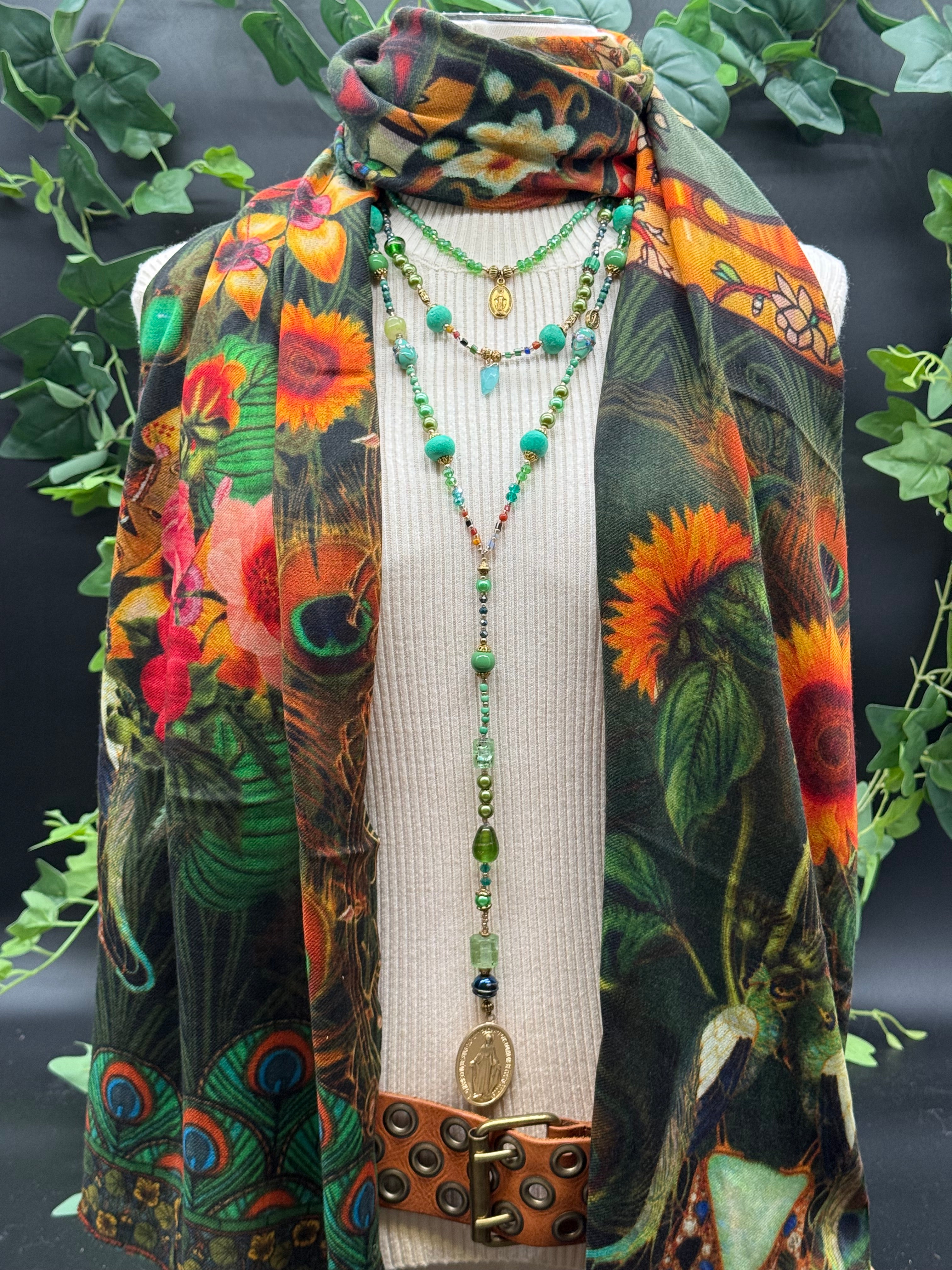 Sautoir T’as vu la Vierge!?