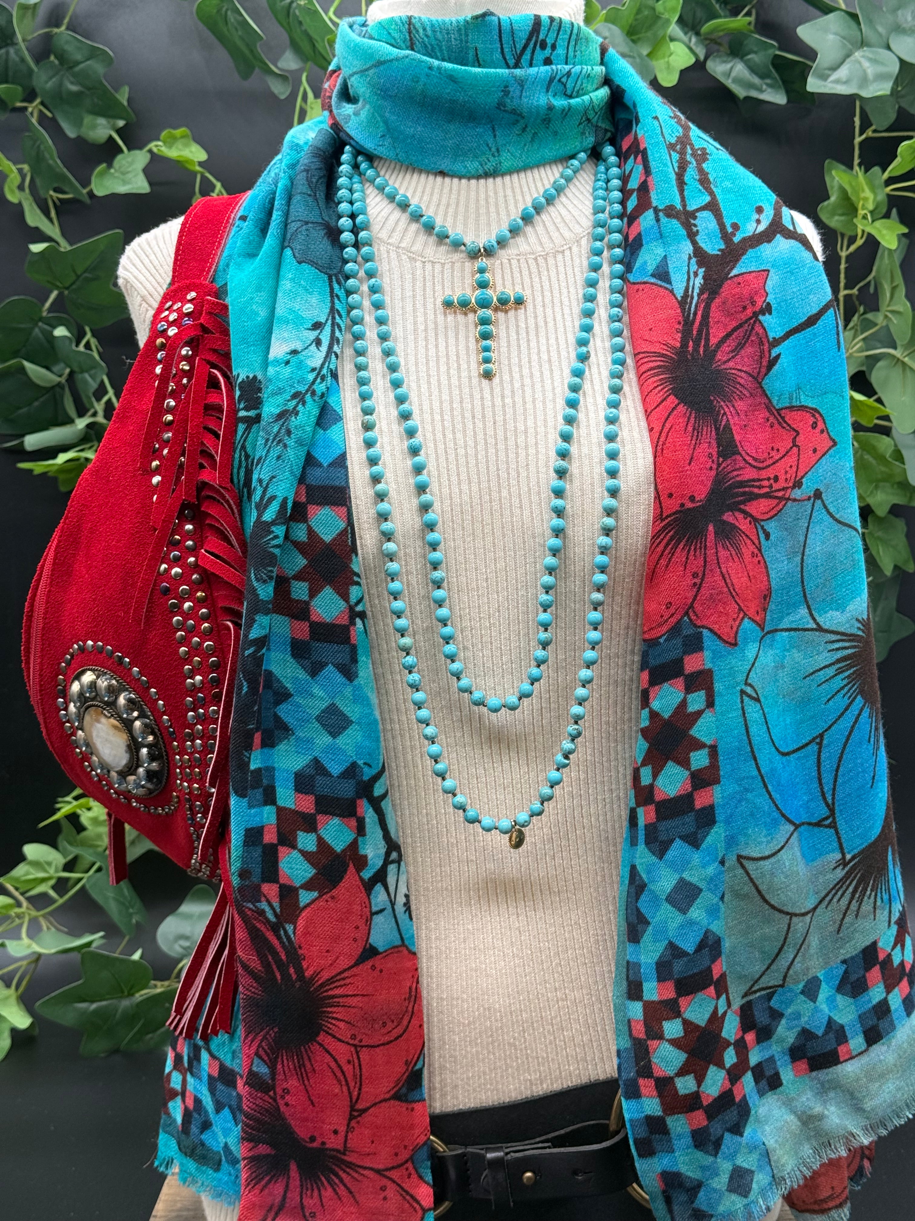 Sautoir Croix Shabada