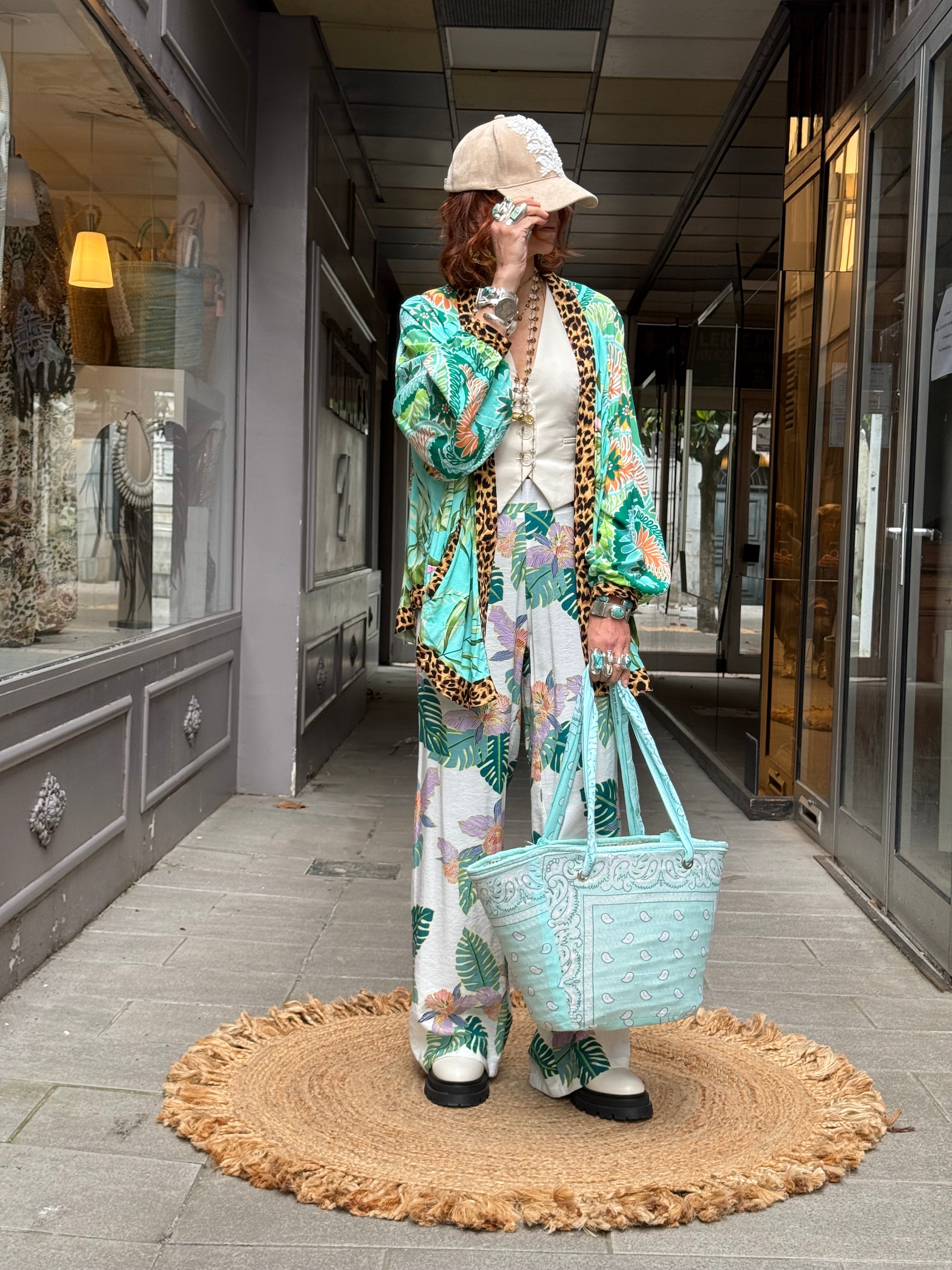 Kimono Court Fleur de Pirate