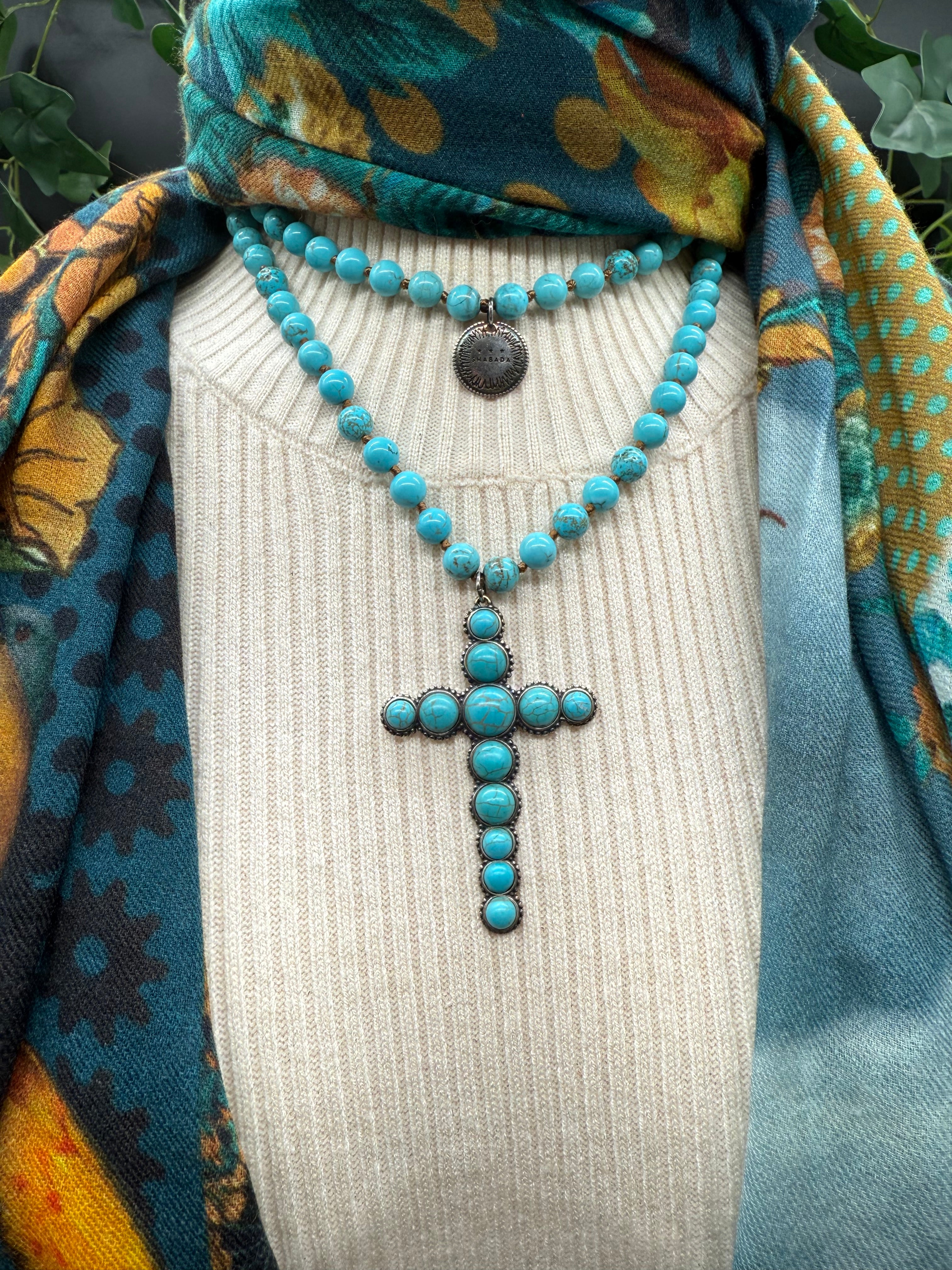 Sautoir Croix Shabada