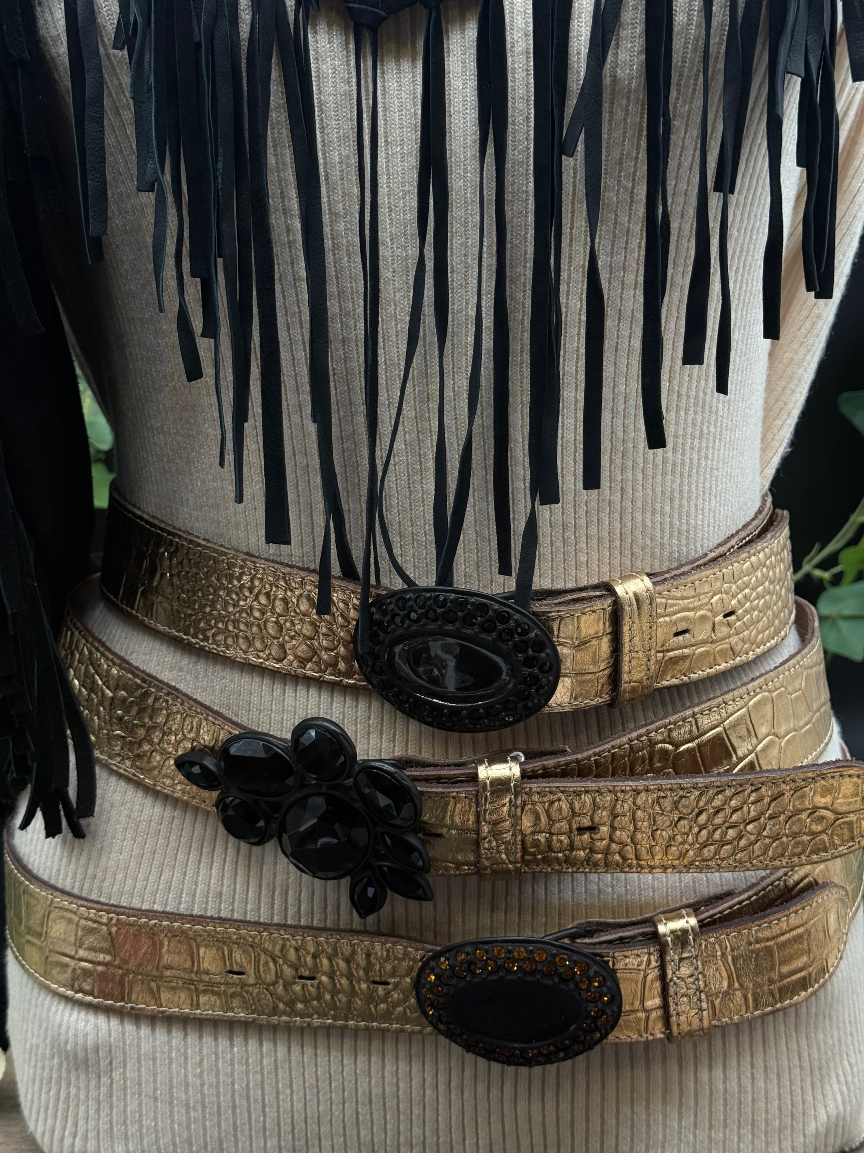 Boucle Ceinture Vintage/Bijoux Yolète