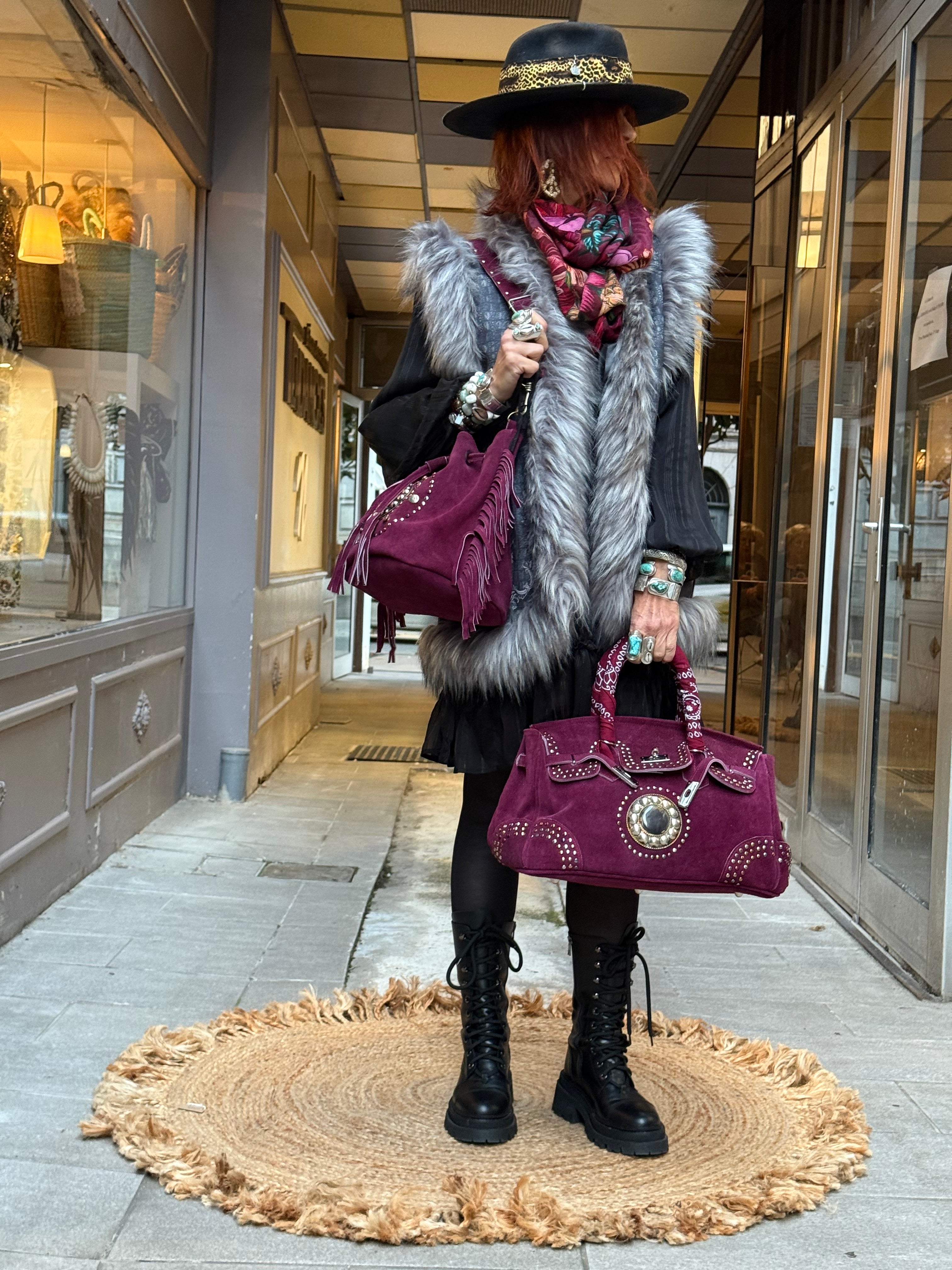 Mini Sac Kelly Flower Market