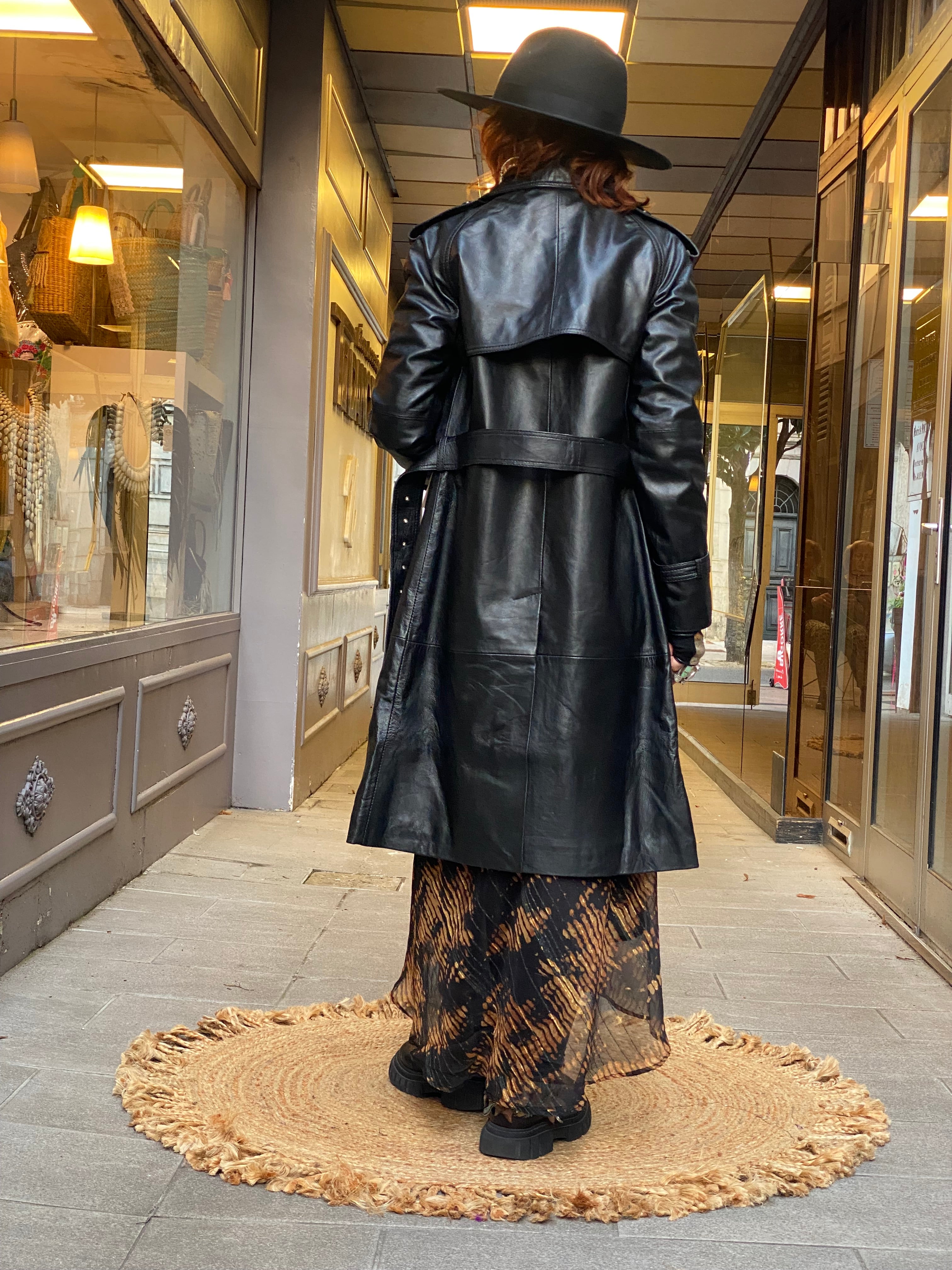 Manteau Cuir Piti Cuiti