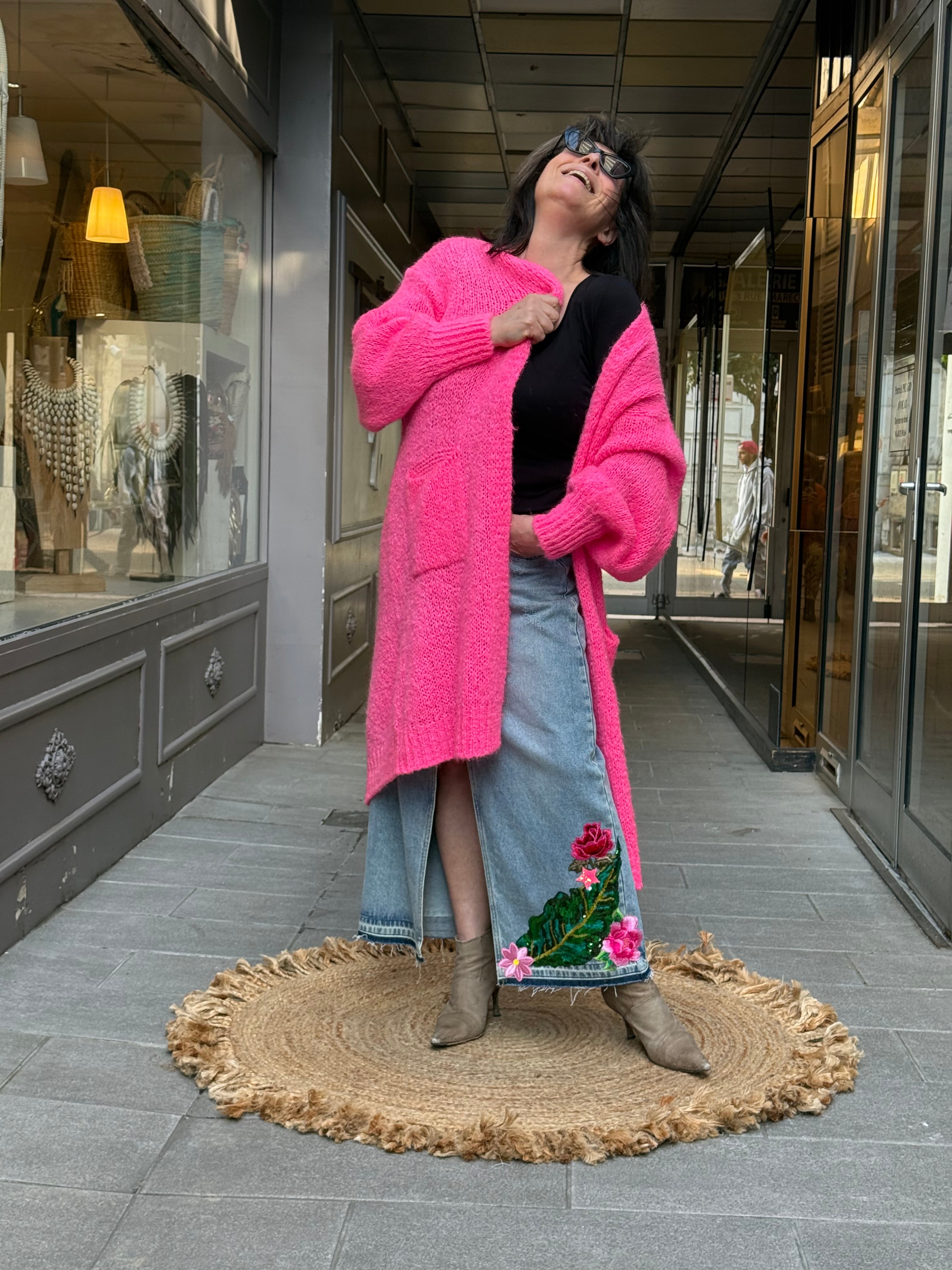 Jupe Jean Poupée de Soie