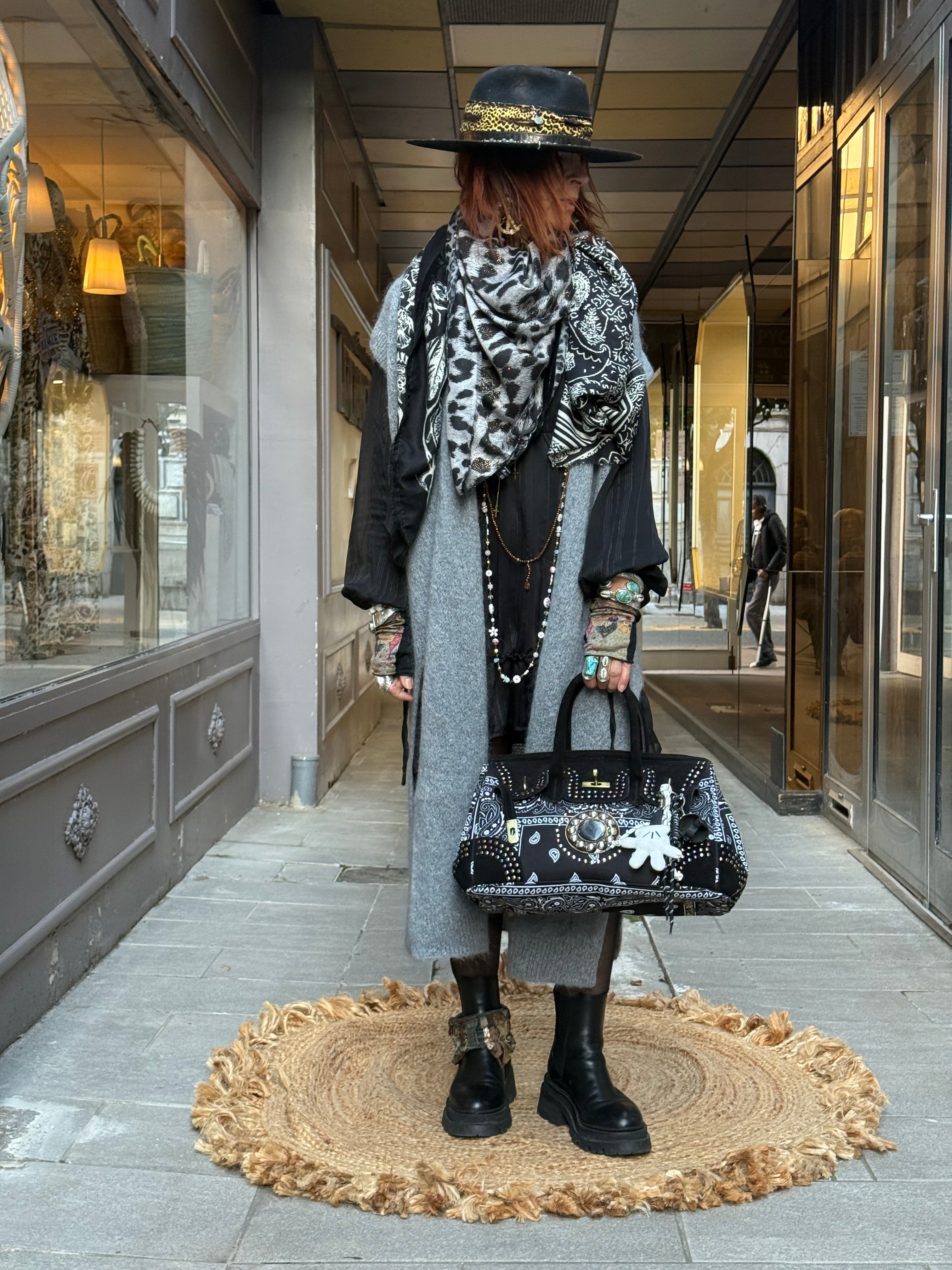 Gilet long sans manche Poupée de Soie