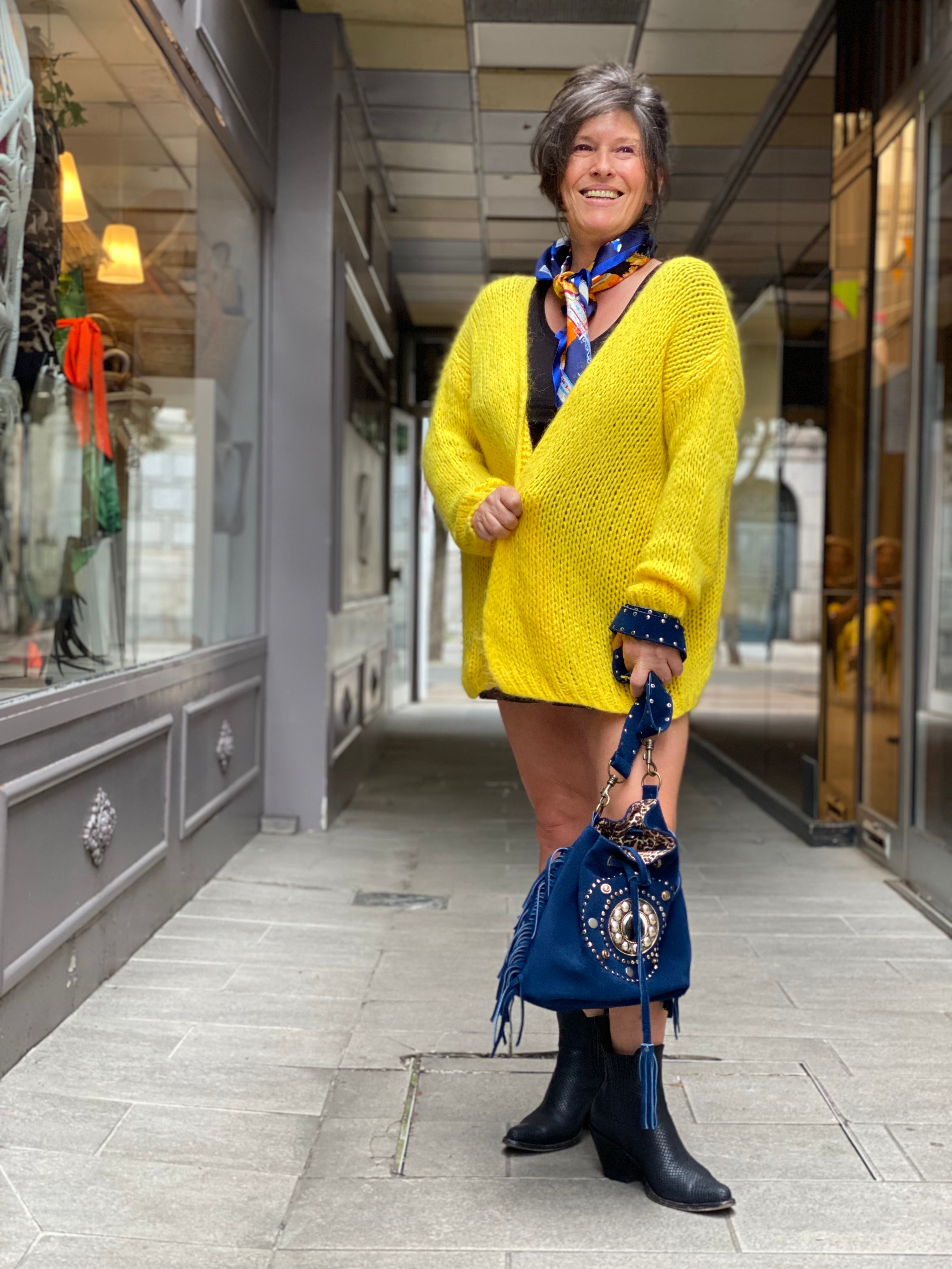 Gilet Bernadette Poupée de Soie