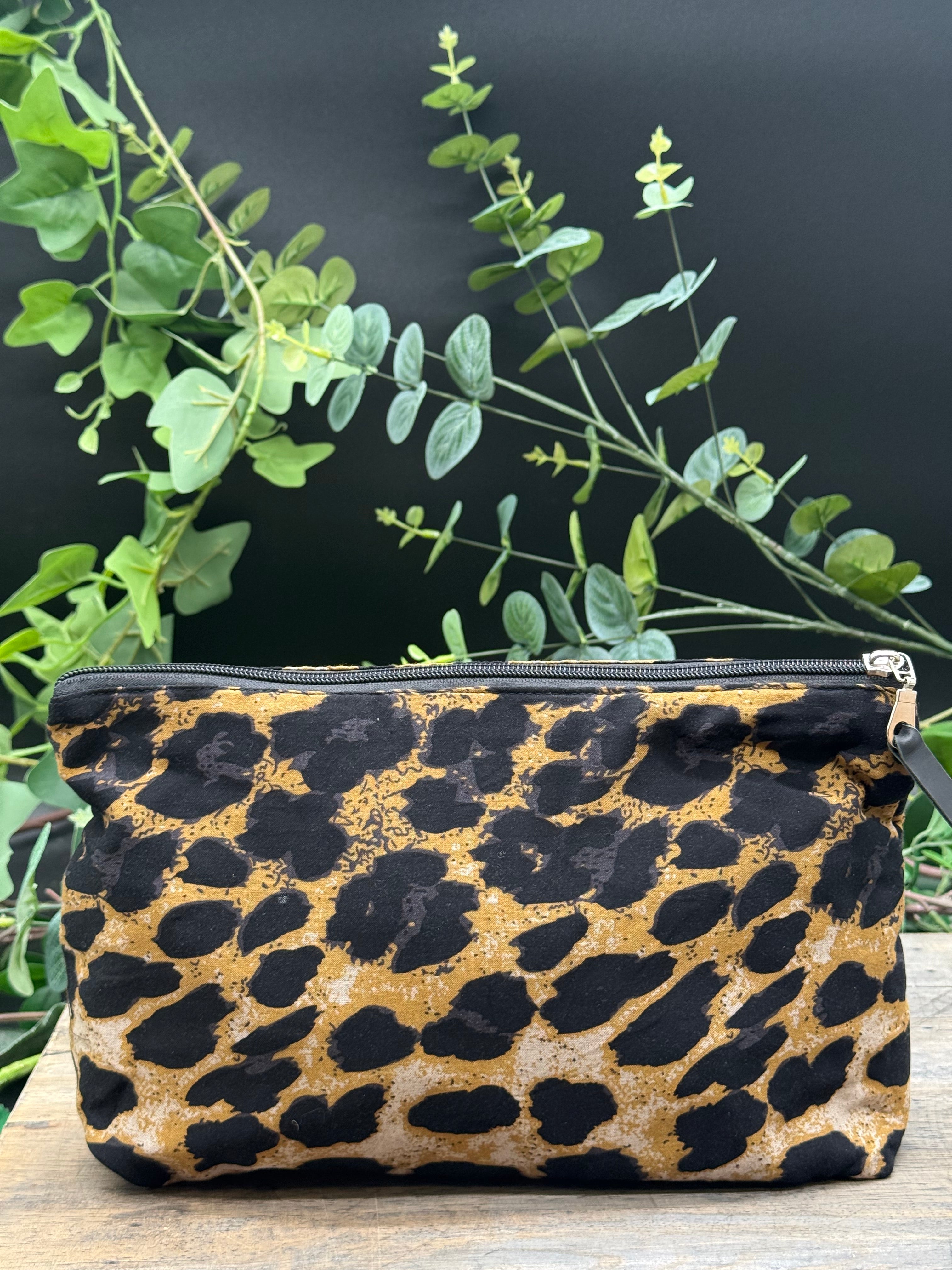 Pochette Léopard Fleur de Pirate