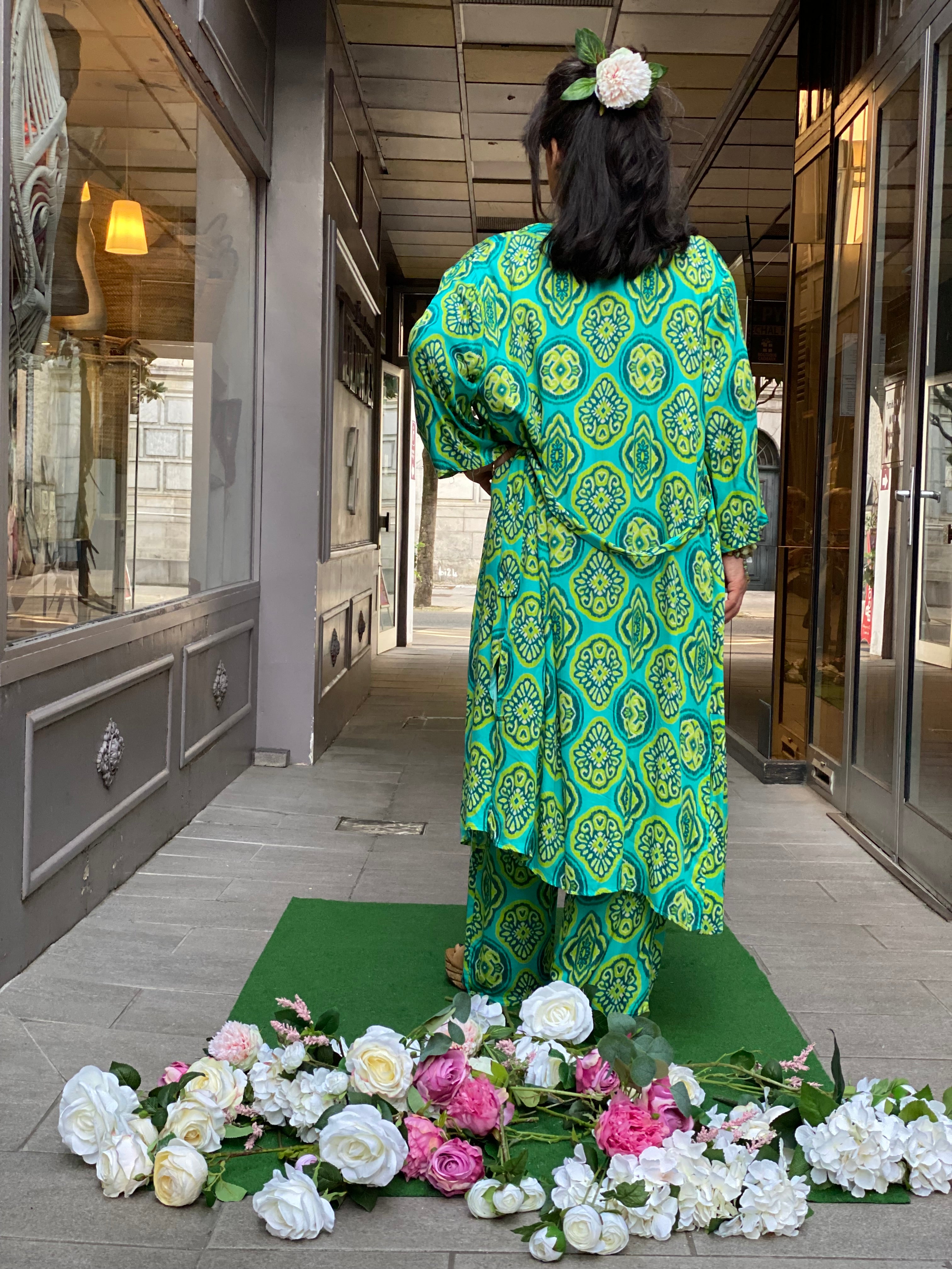 Kimono Maxime Azzuro Katherina Loretta