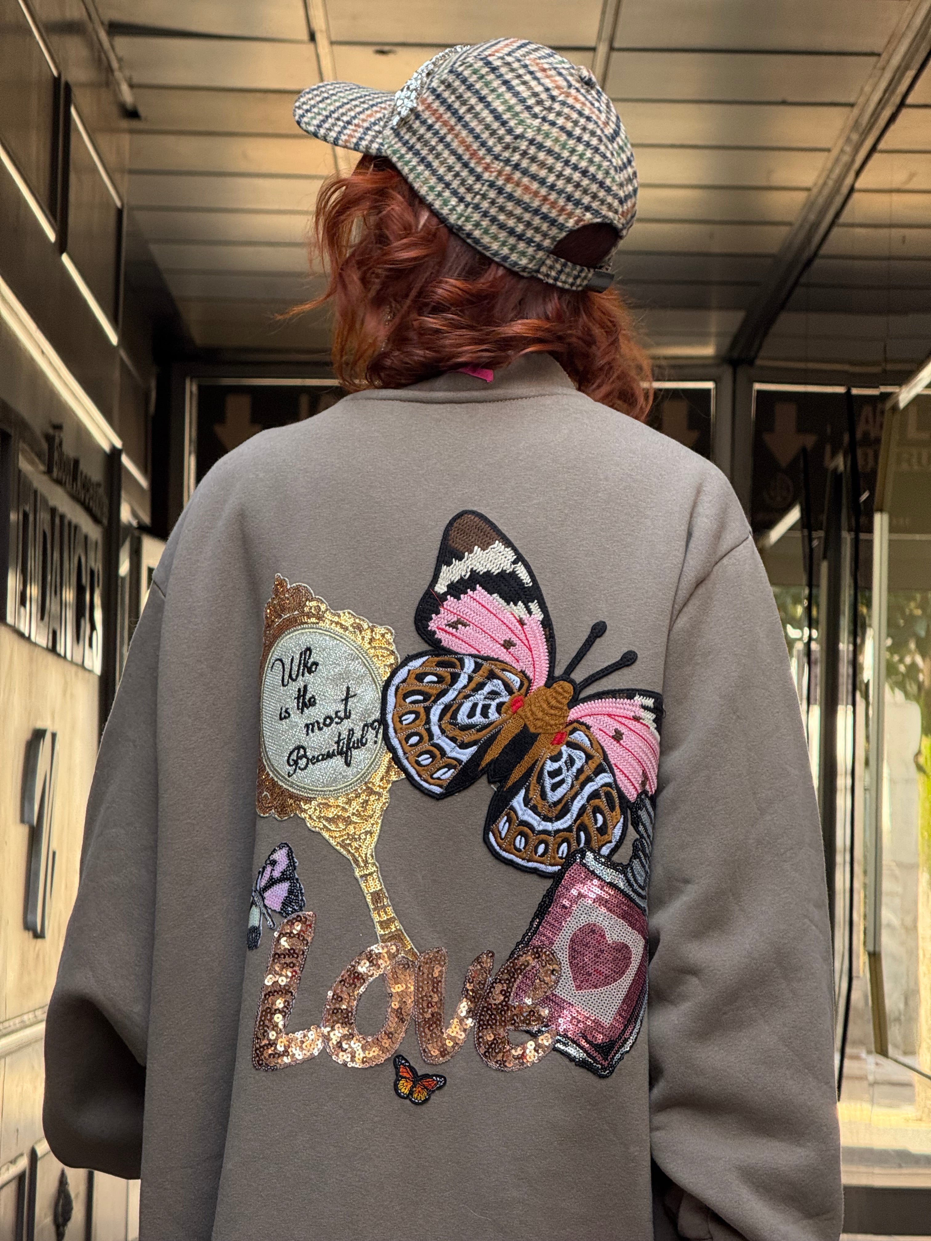 Gilet Long Moletton Poupée de Soie