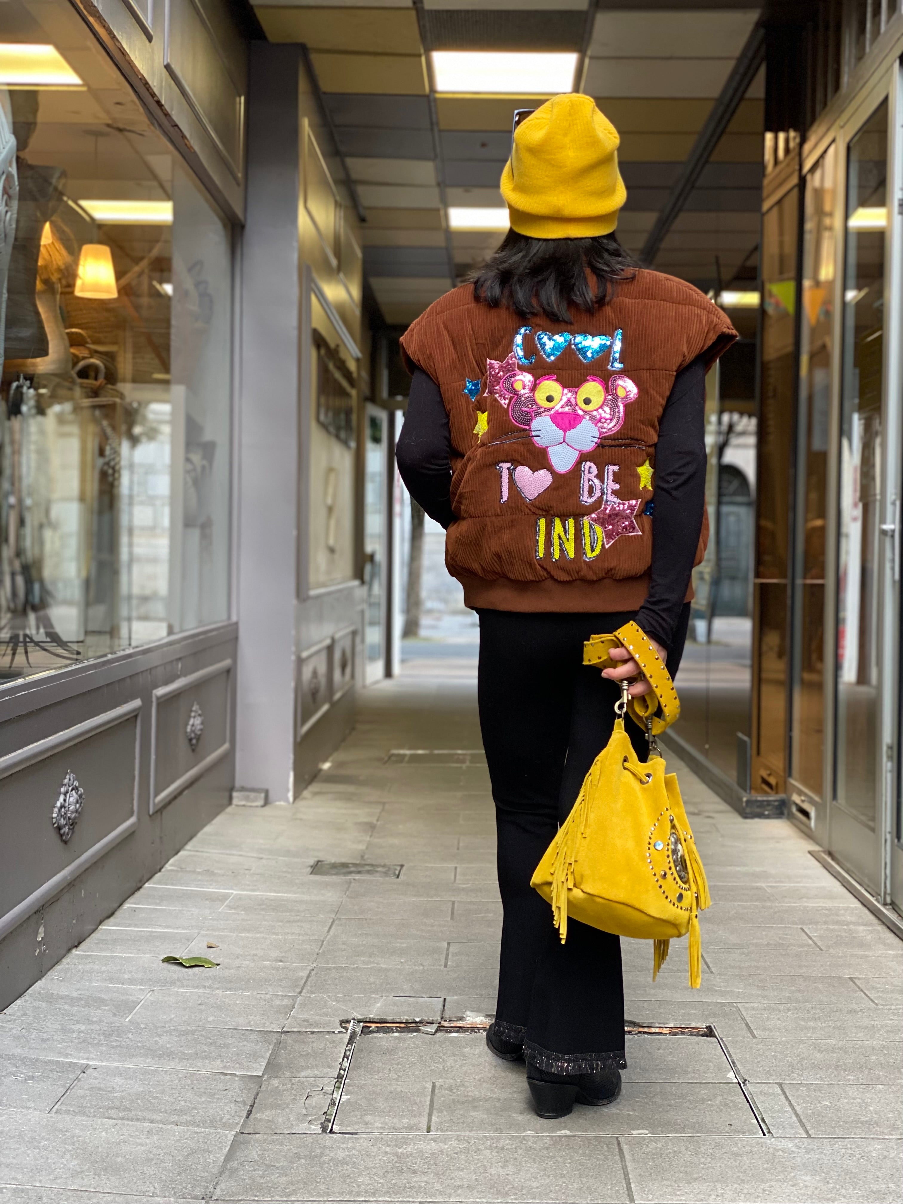 Gilet sans manche Poupée de Soie