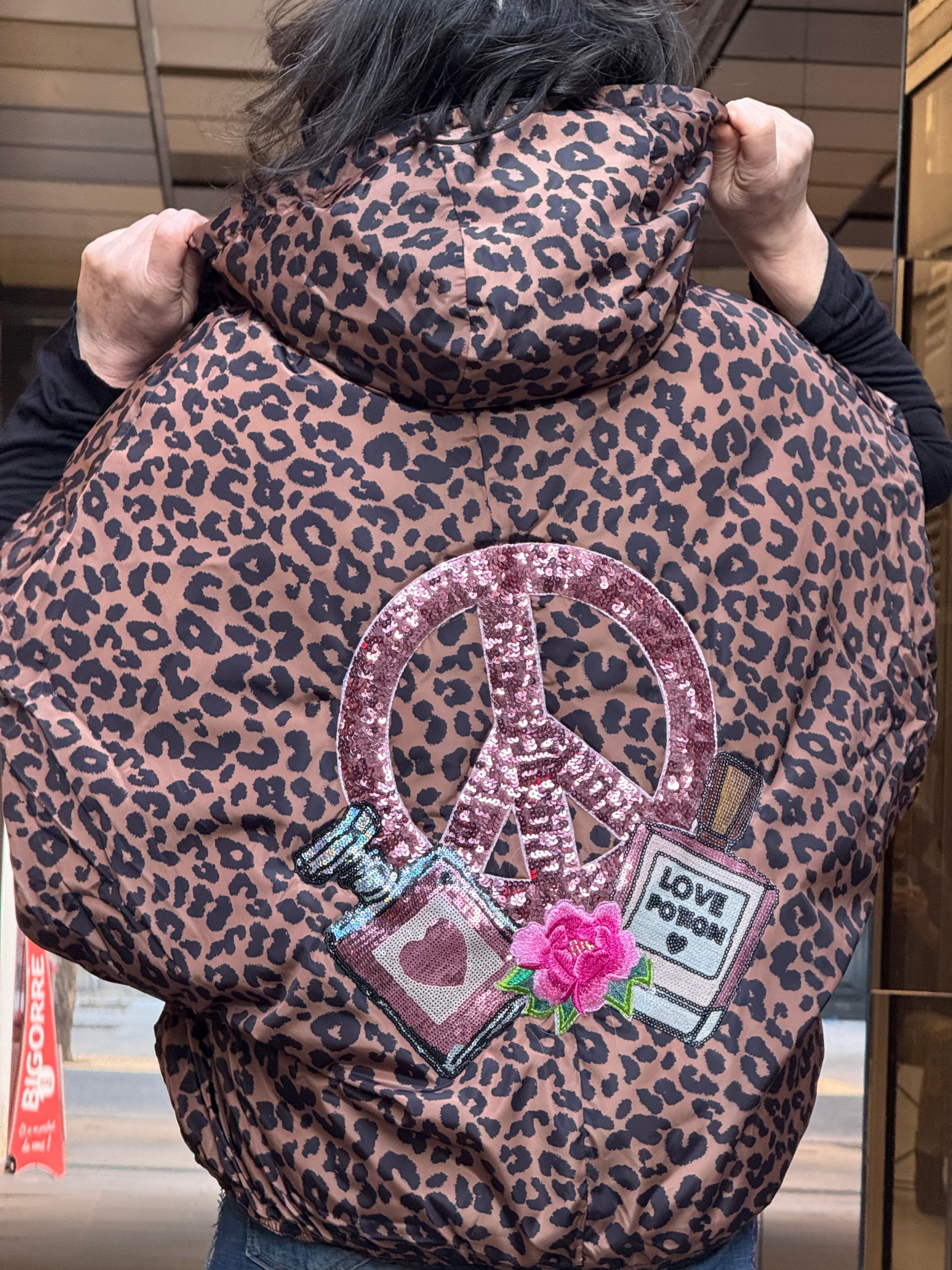 Doudoune Poncho Poupée de Soie