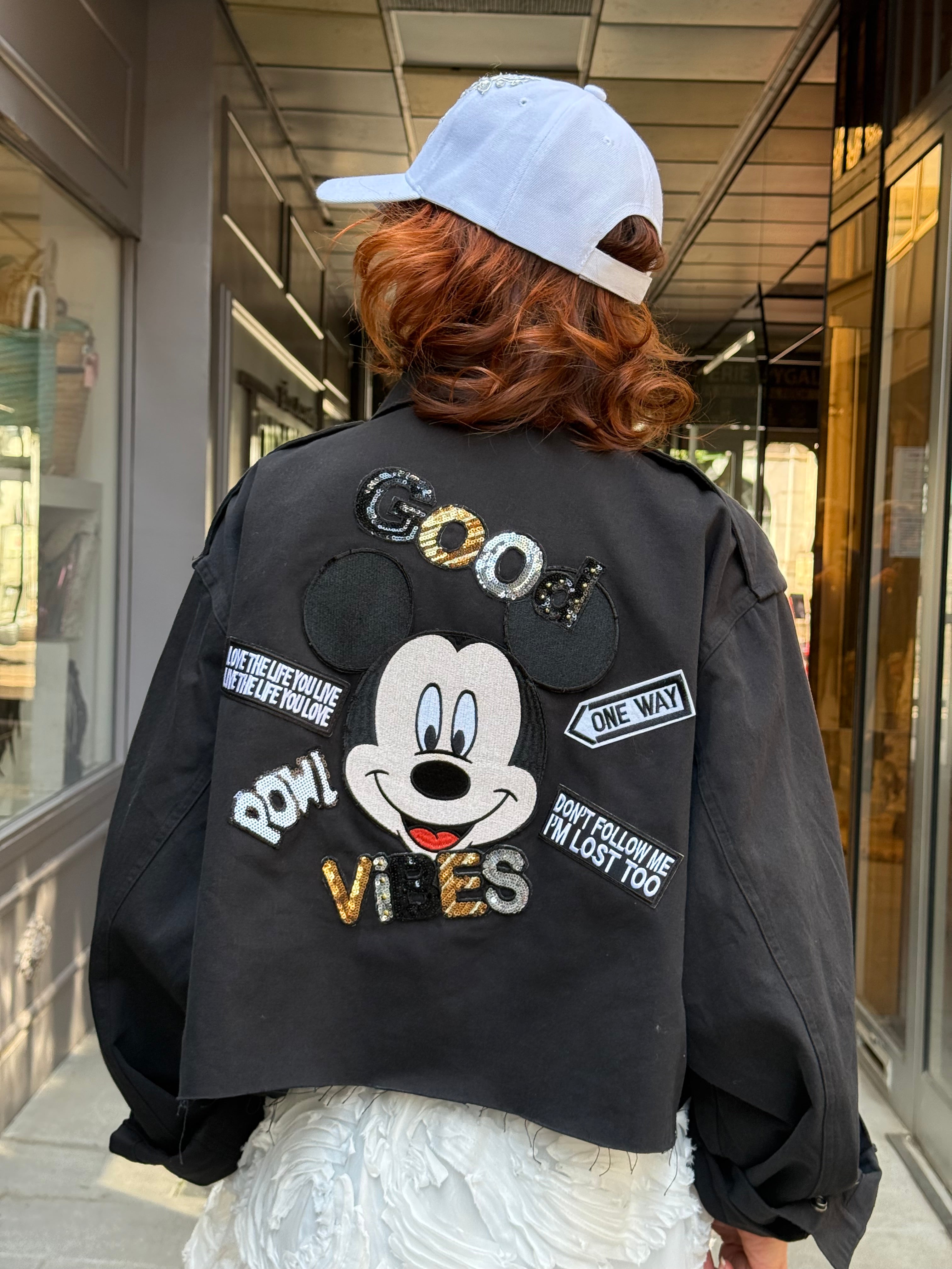 Veste militaire courte Poupée de Soie