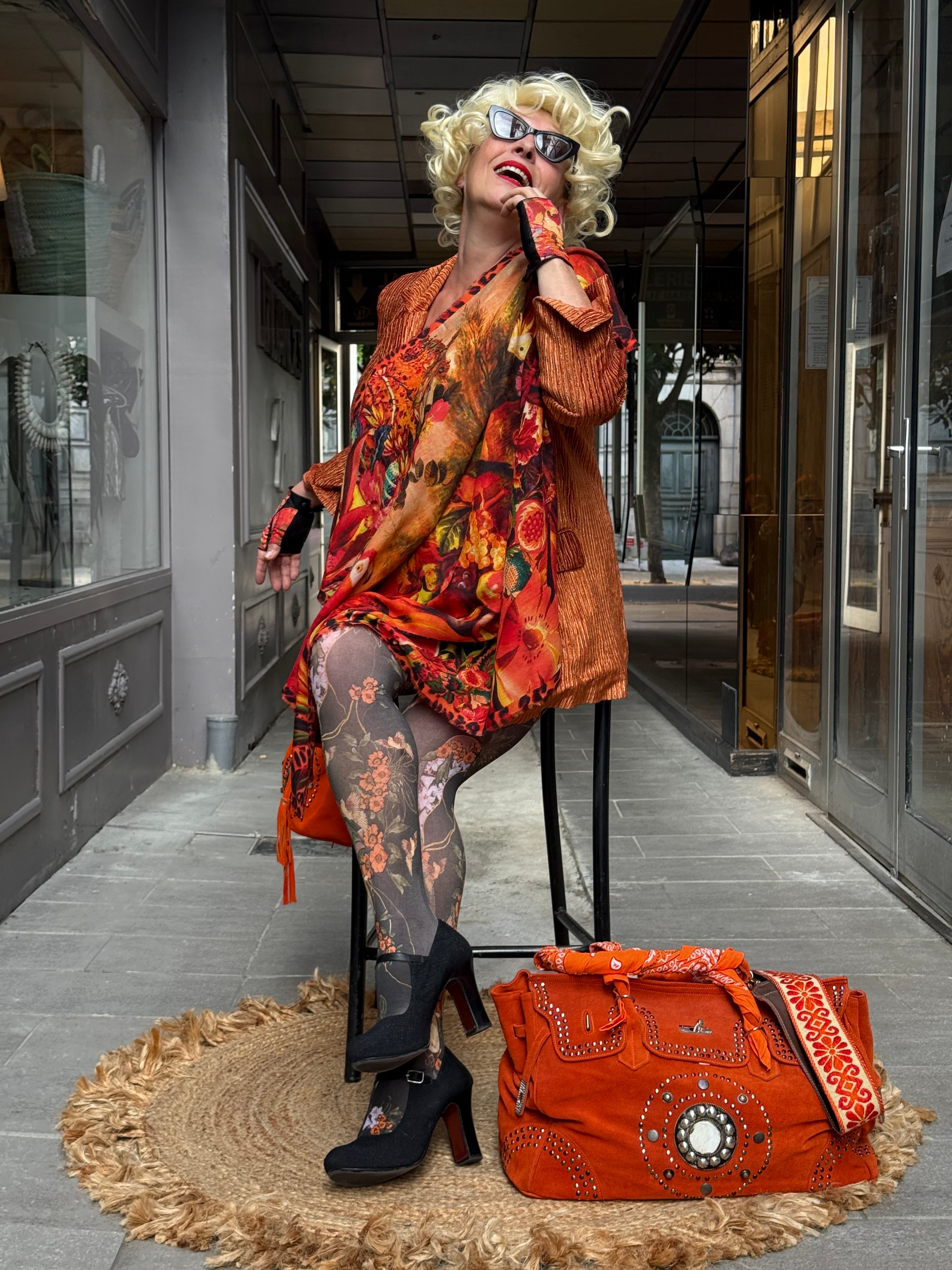 Carré Cachemire Brokante