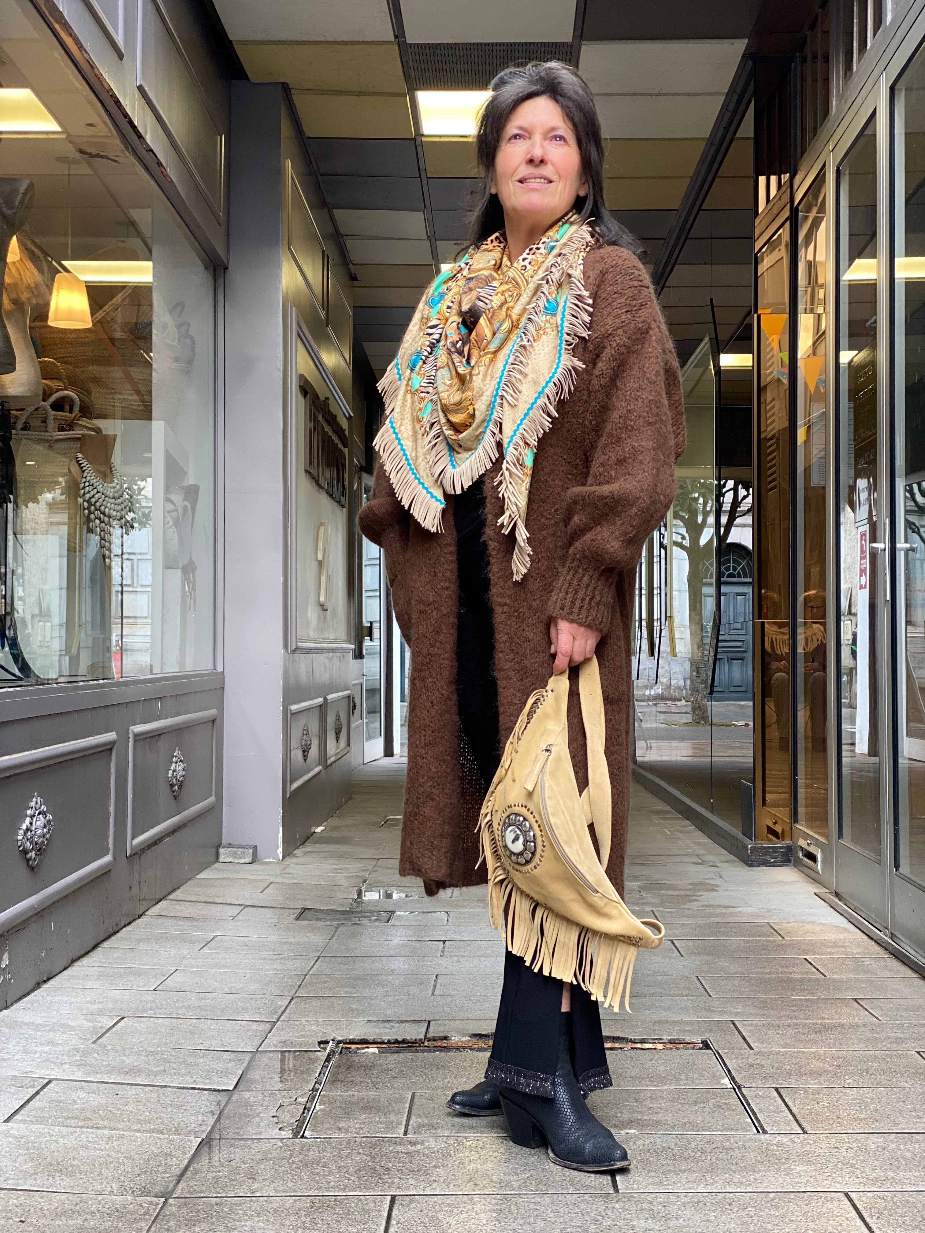 Silk Doll long vest