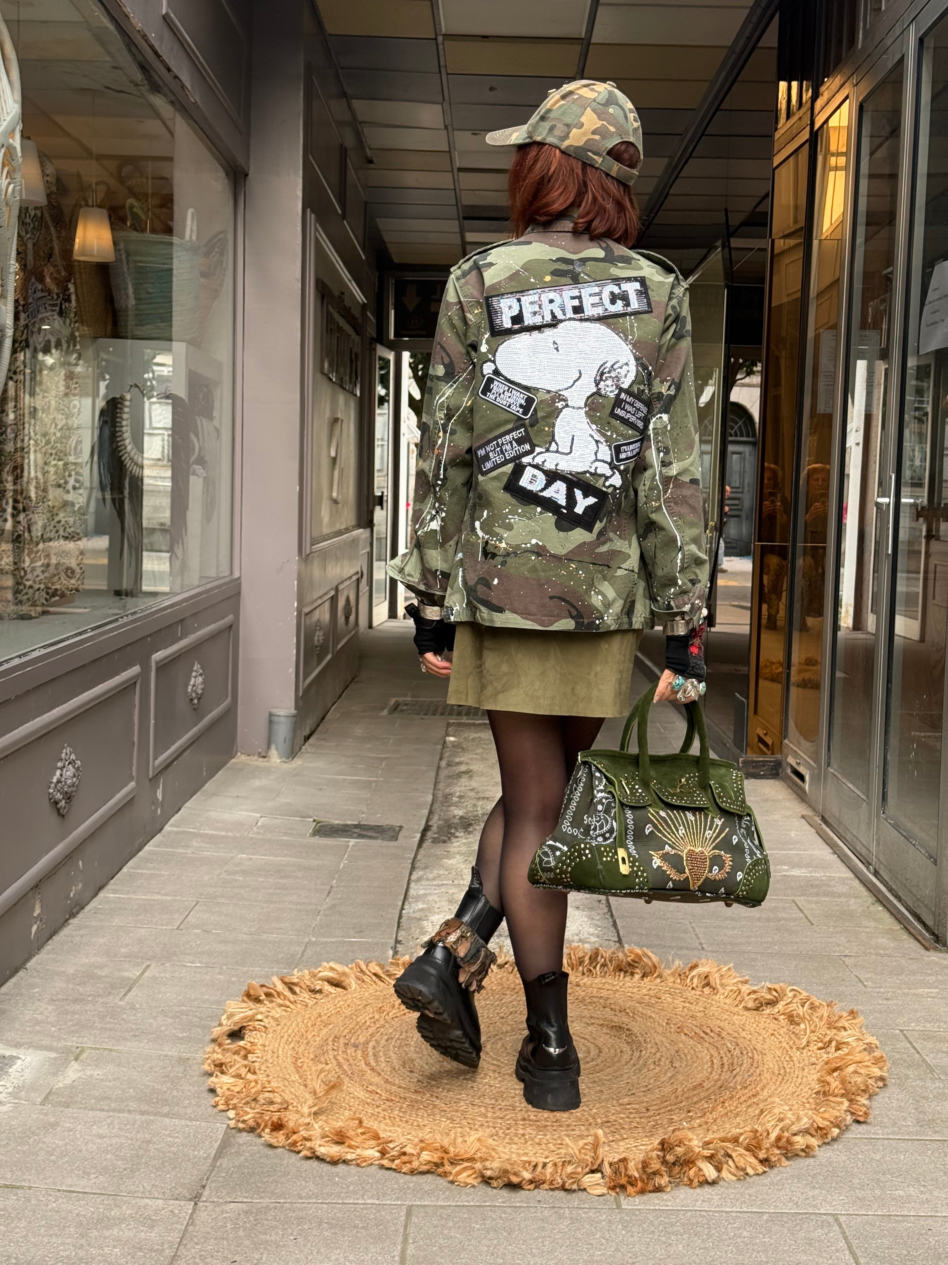 Veste militaire Poupée de Soie