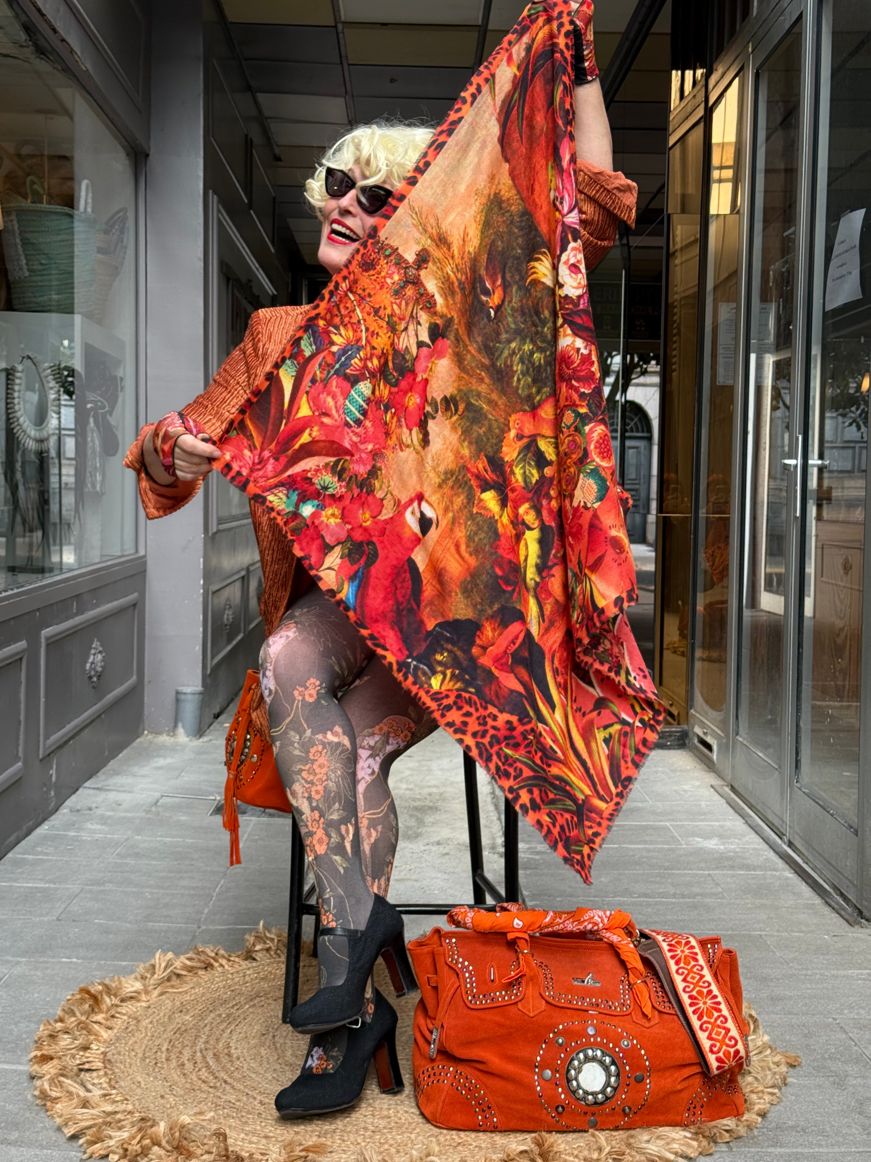 Carré Cachemire Brokante