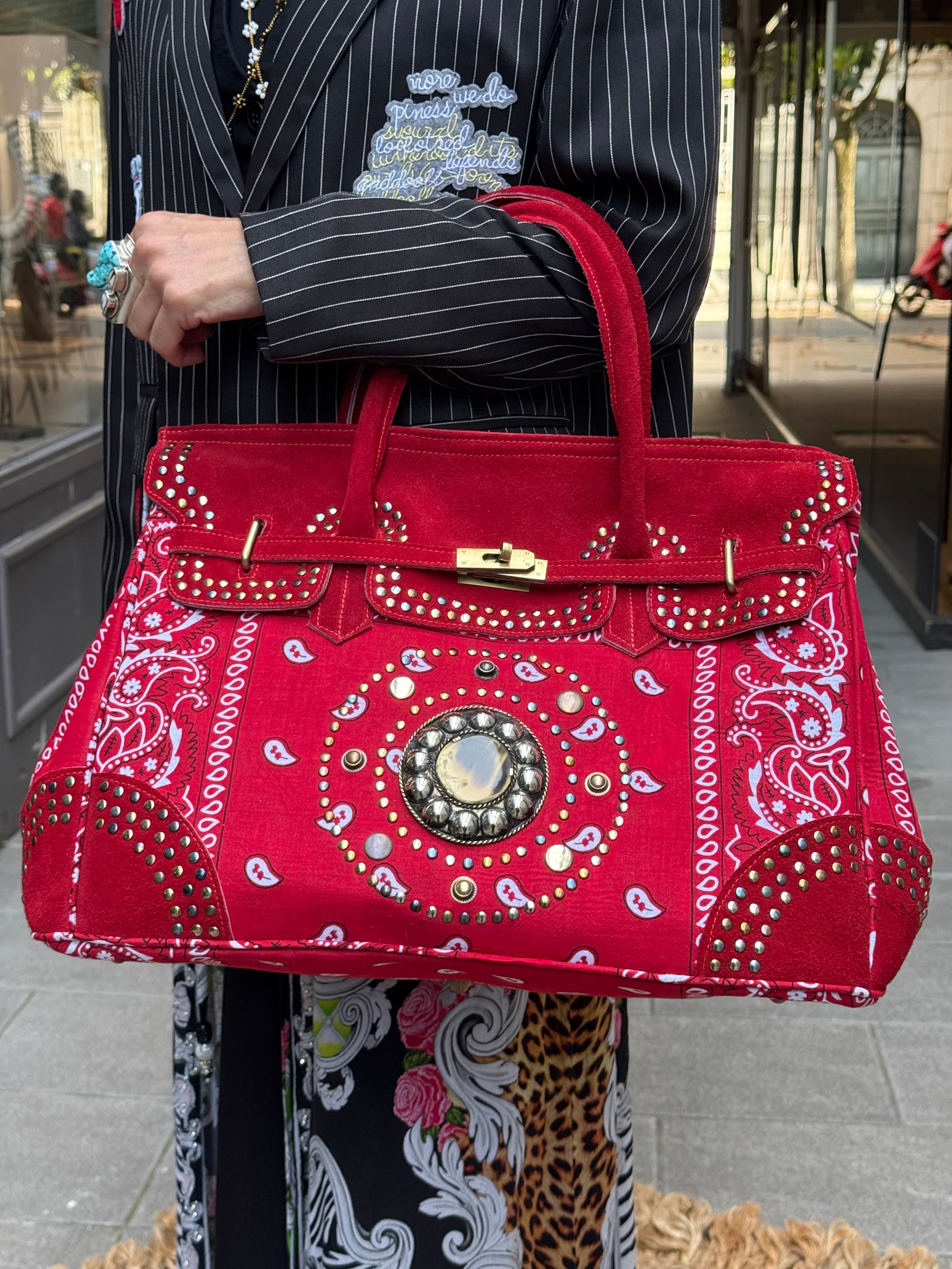 Sac Kelly Bandana Flower Market