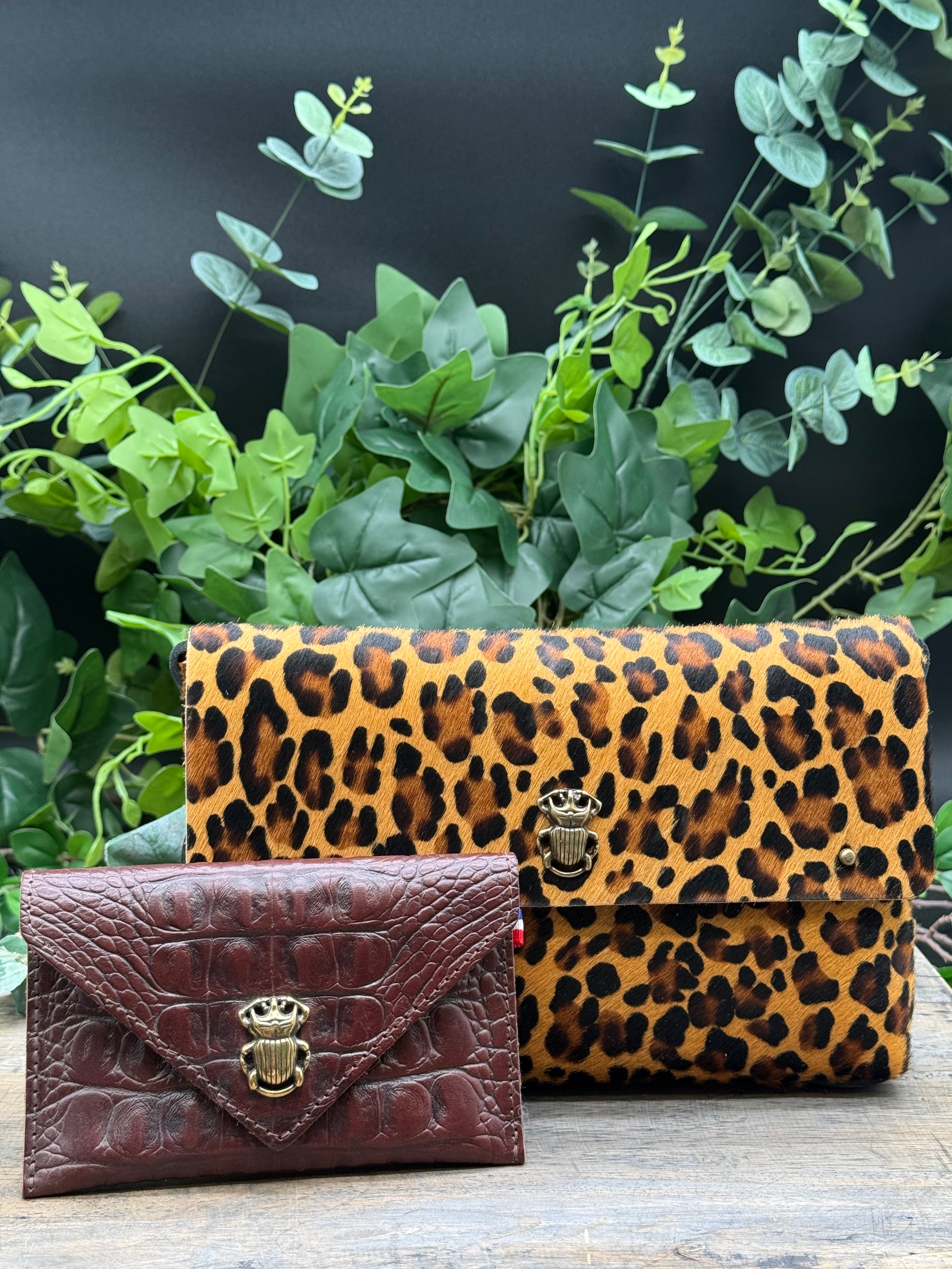 Petite Pochette Cuir Yolète