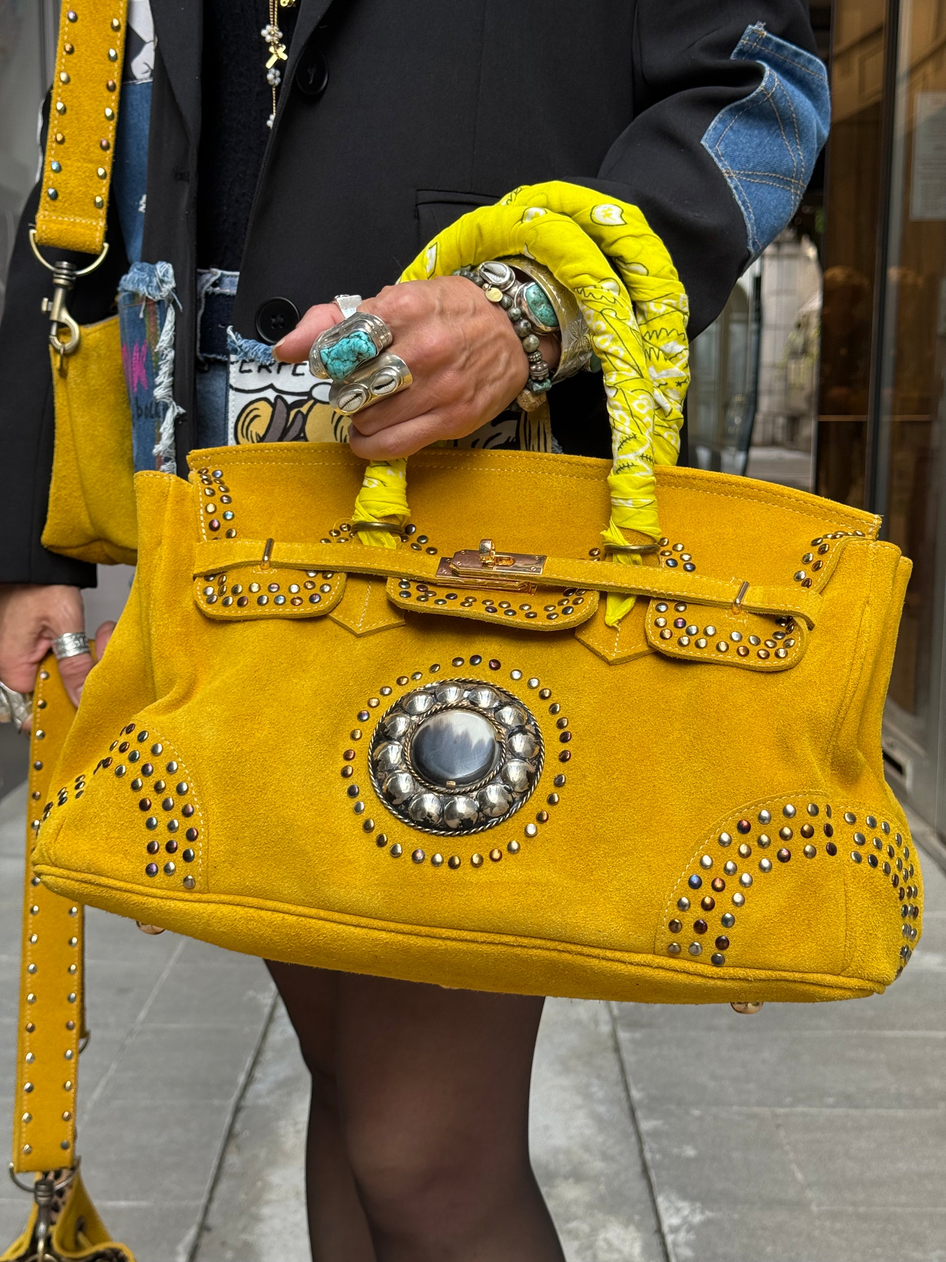 Mini Sac Kelly Flower Market