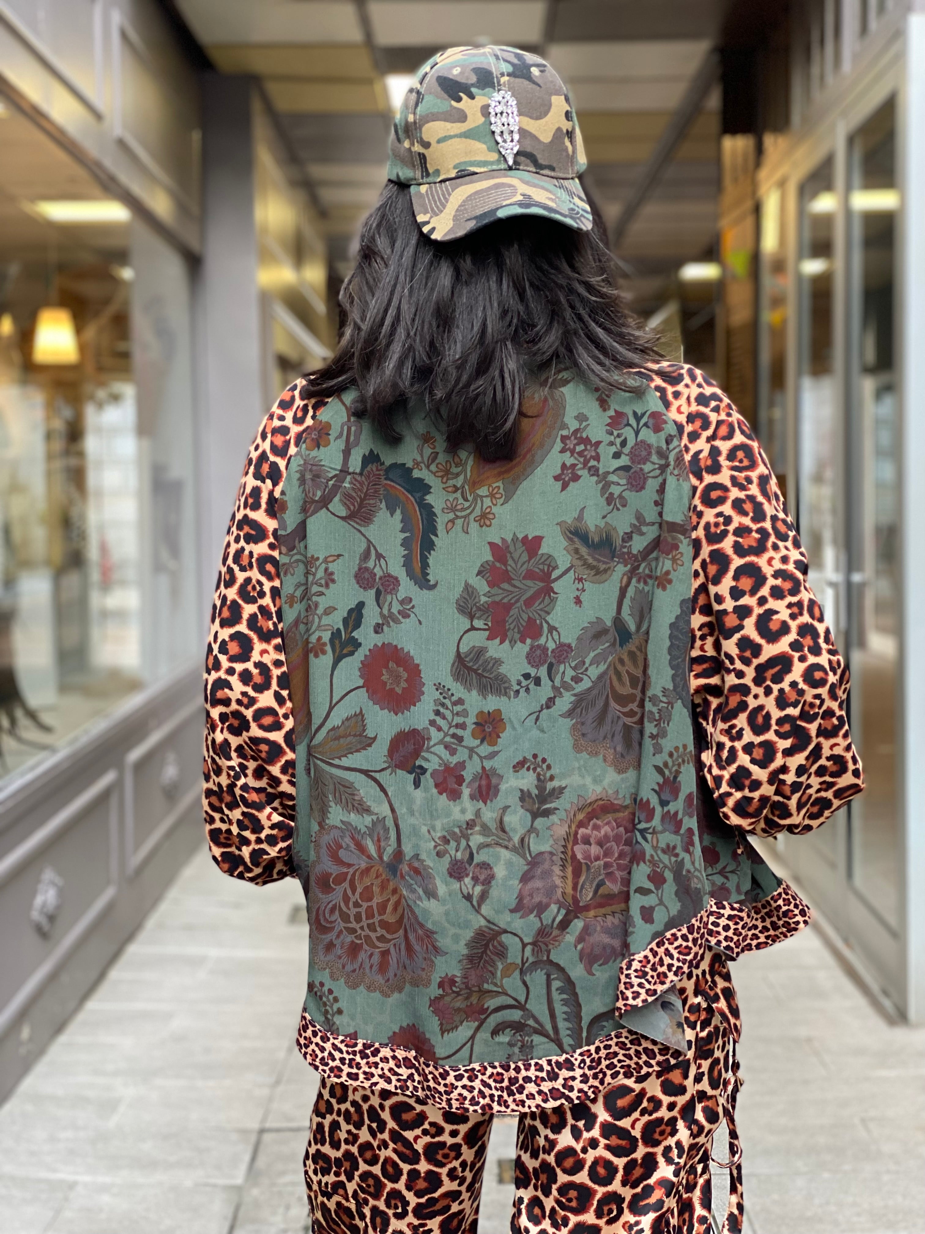Kimono court Fleur de Pirate