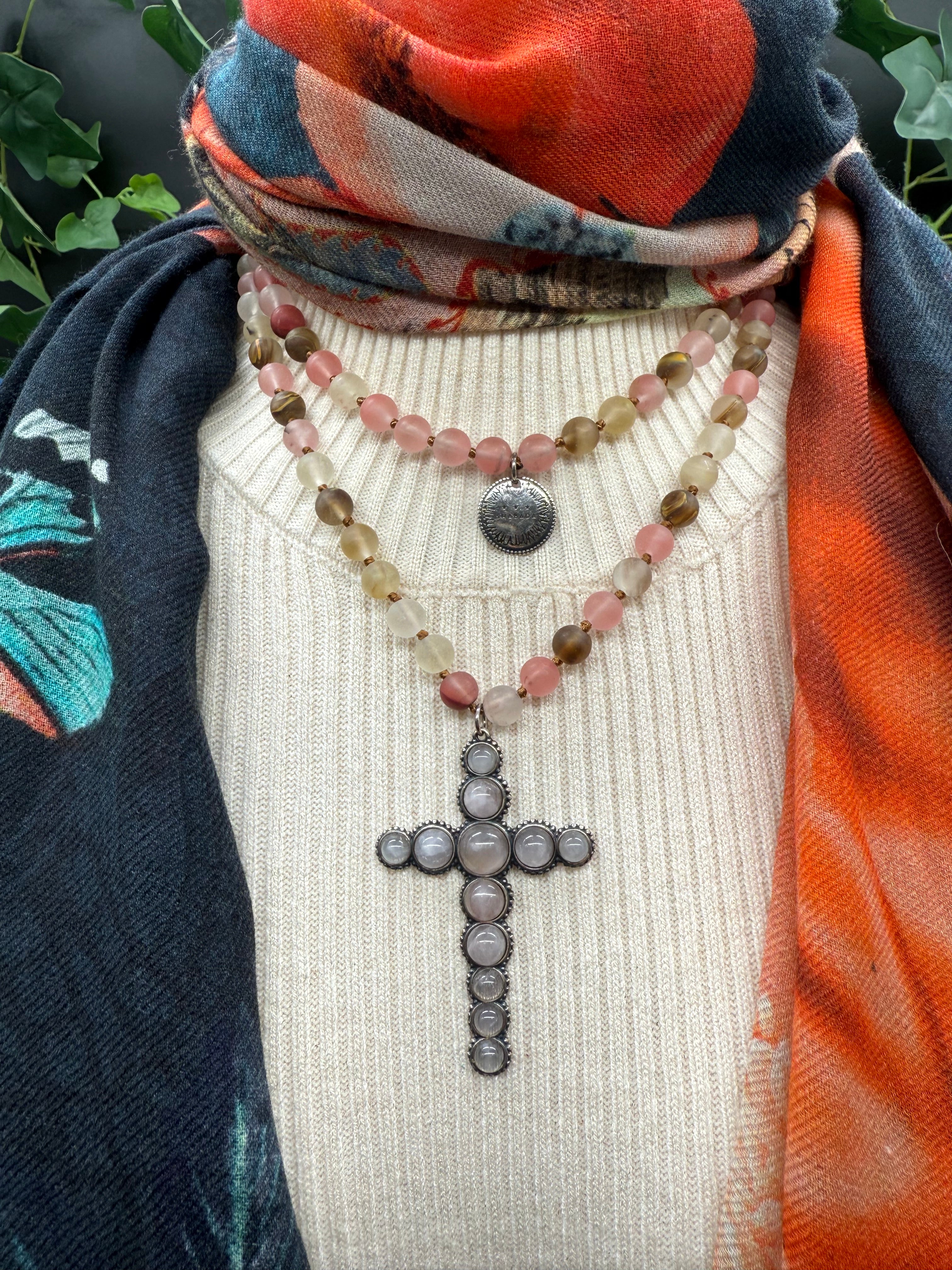 Sautoir Croix Shabada