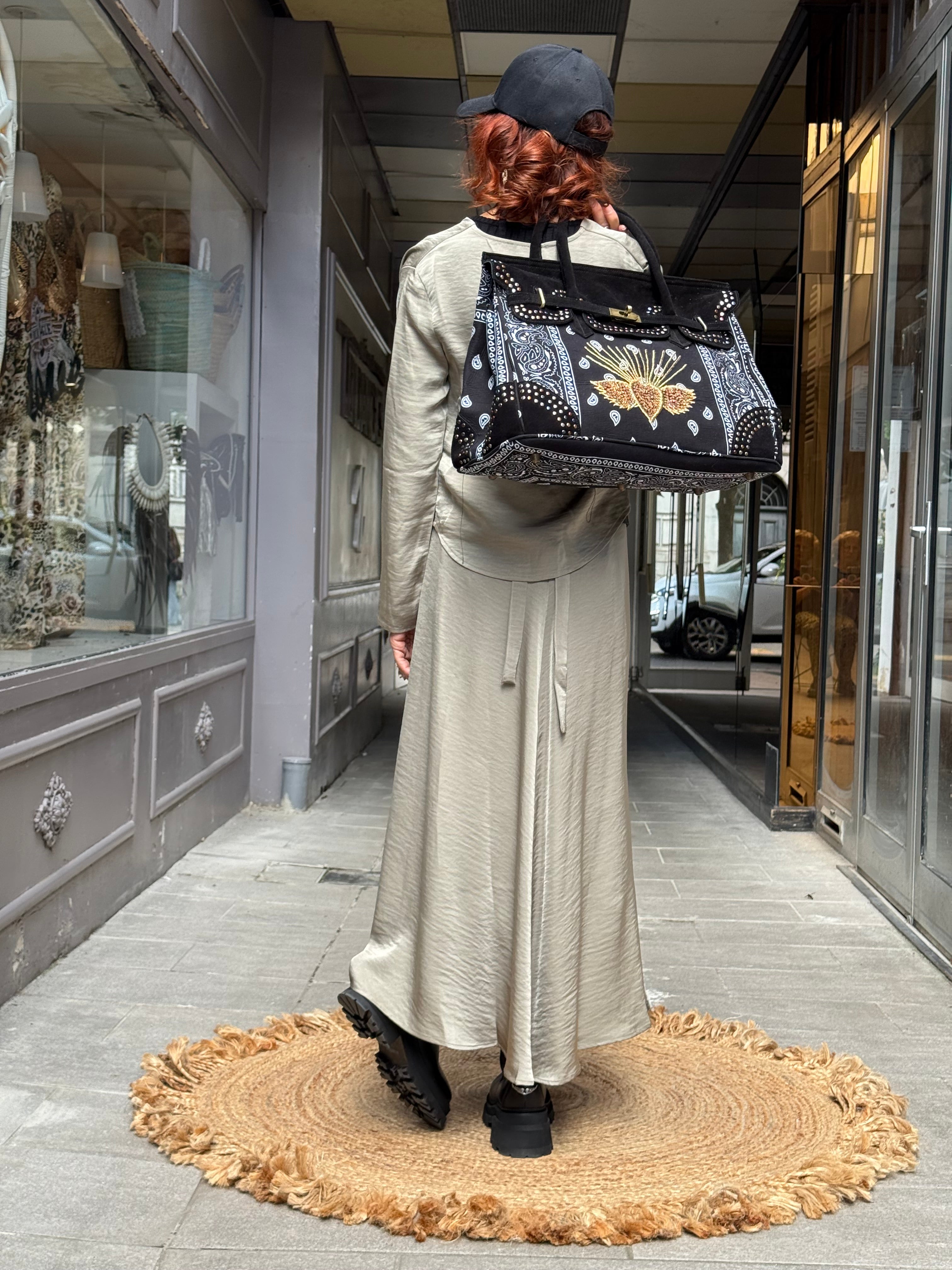 Sac Kelly Bandana Flower Market