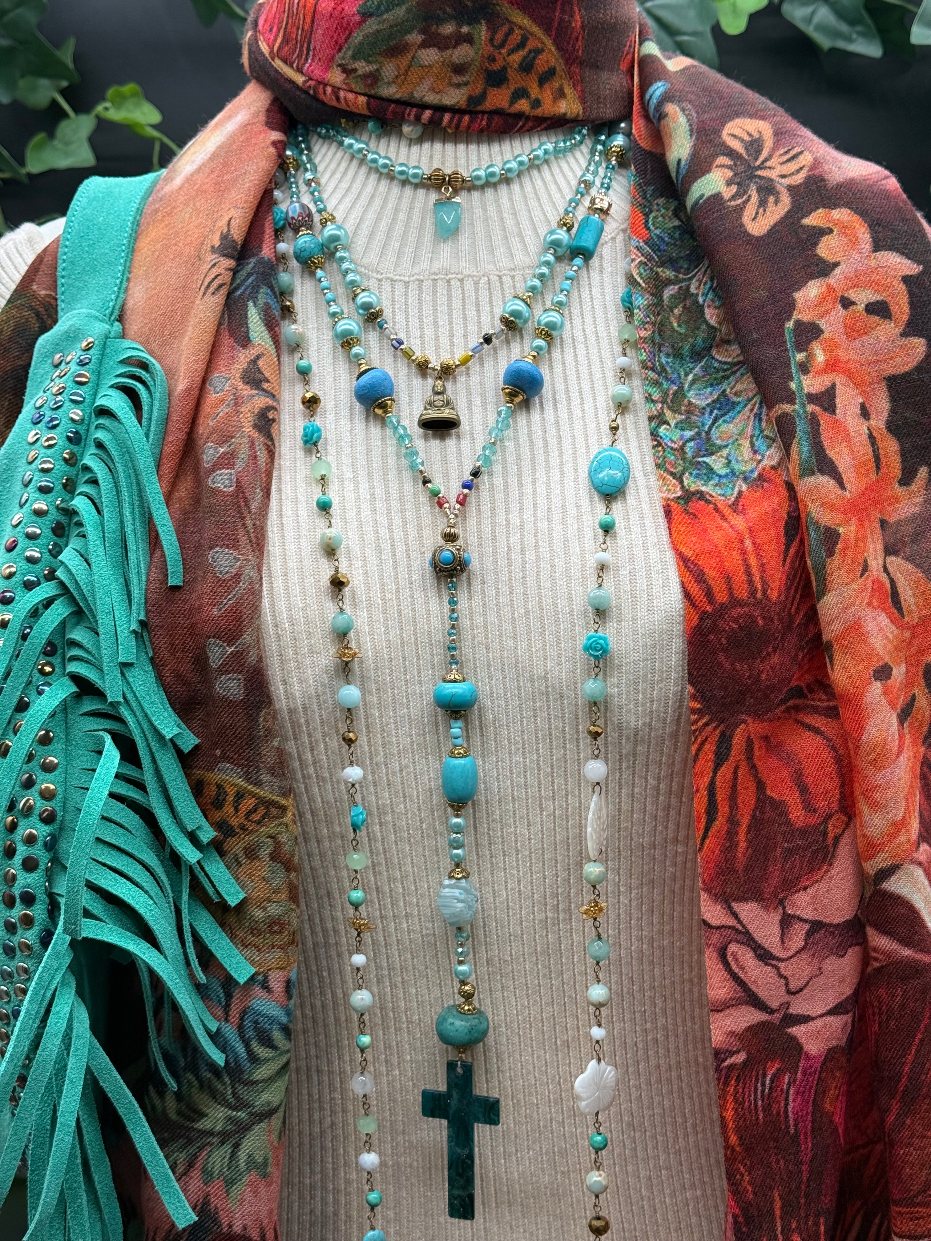 Sautoir T’as vu la Vierge!?