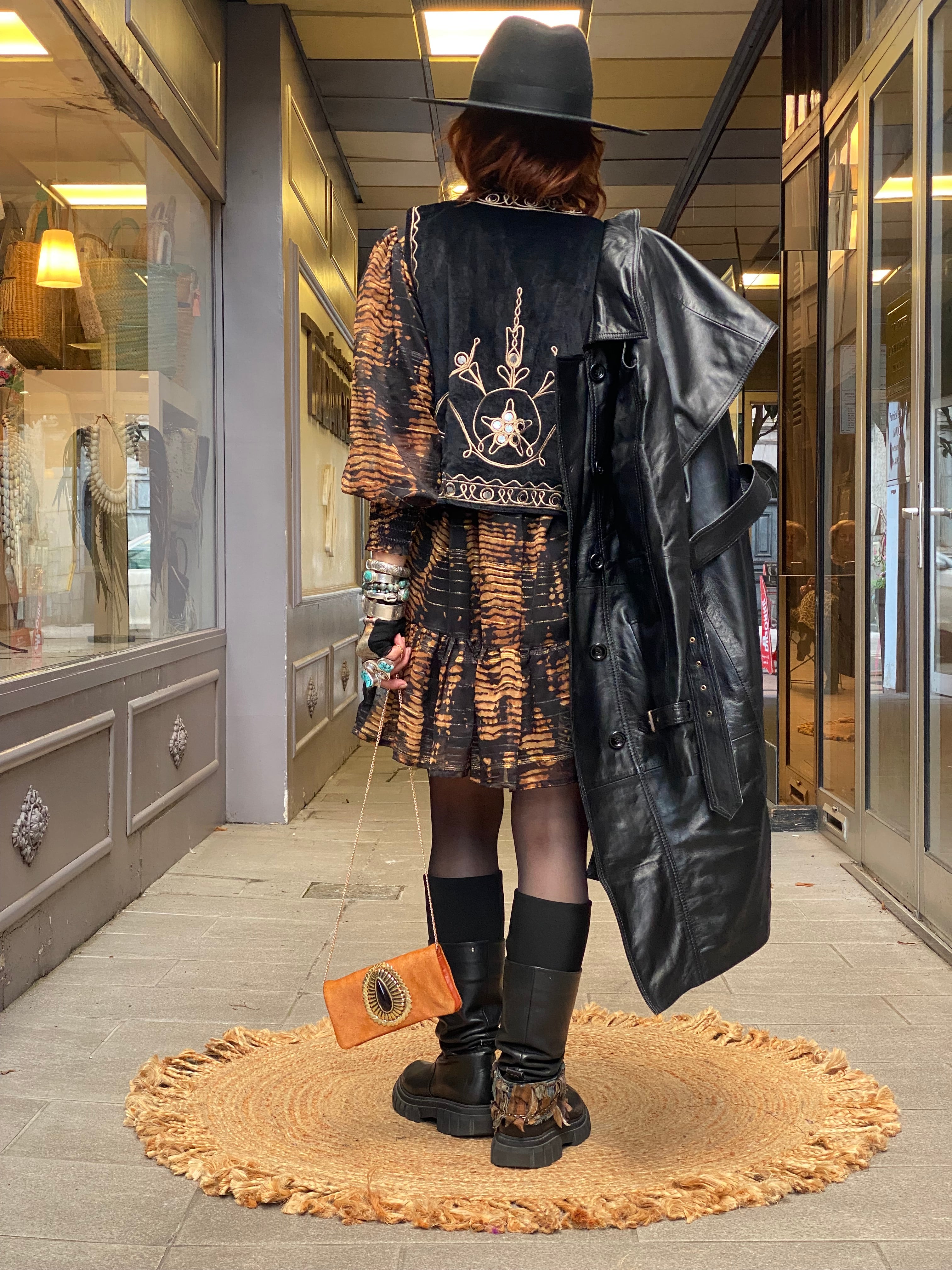 Manteau Cuir Piti Cuiti