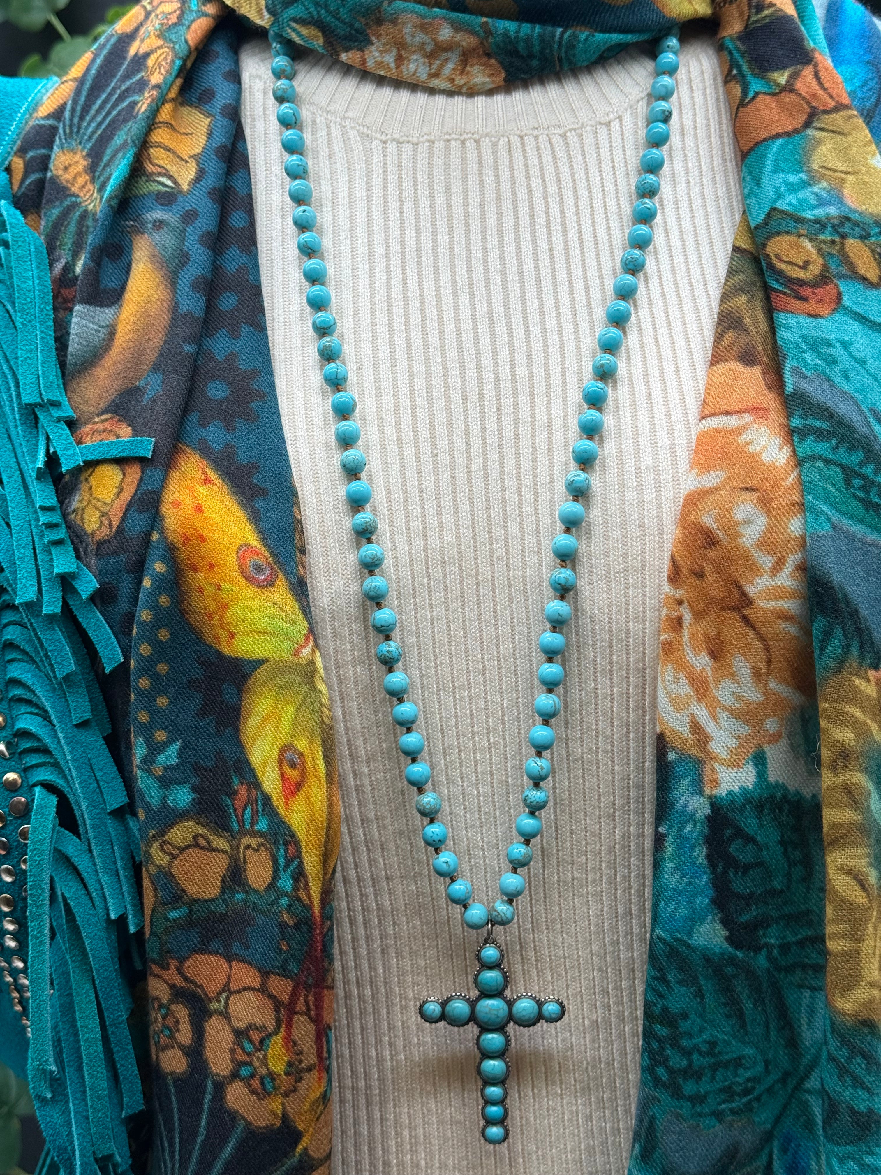 Sautoir Croix Shabada