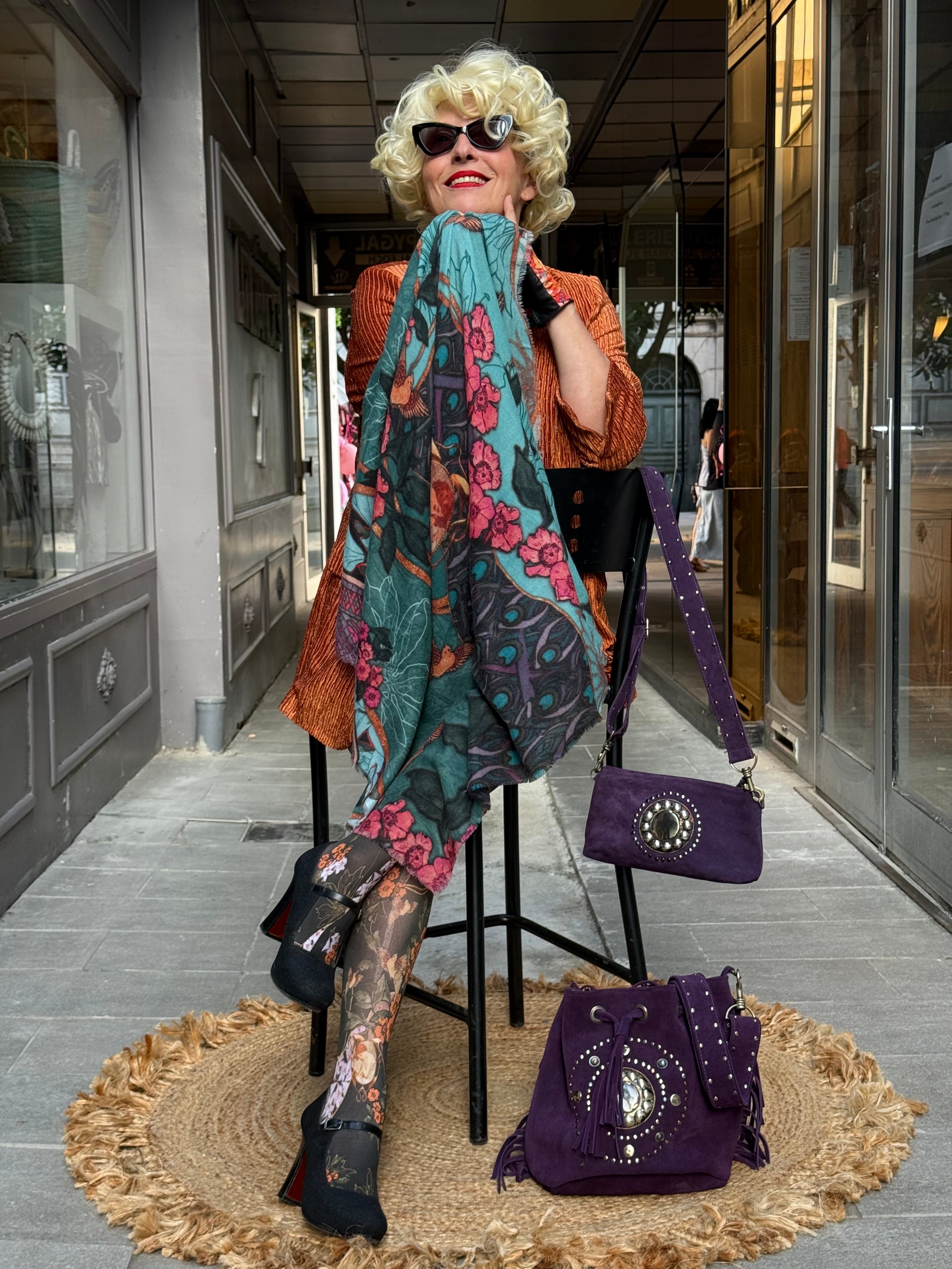 Carré Cachemire Brokante