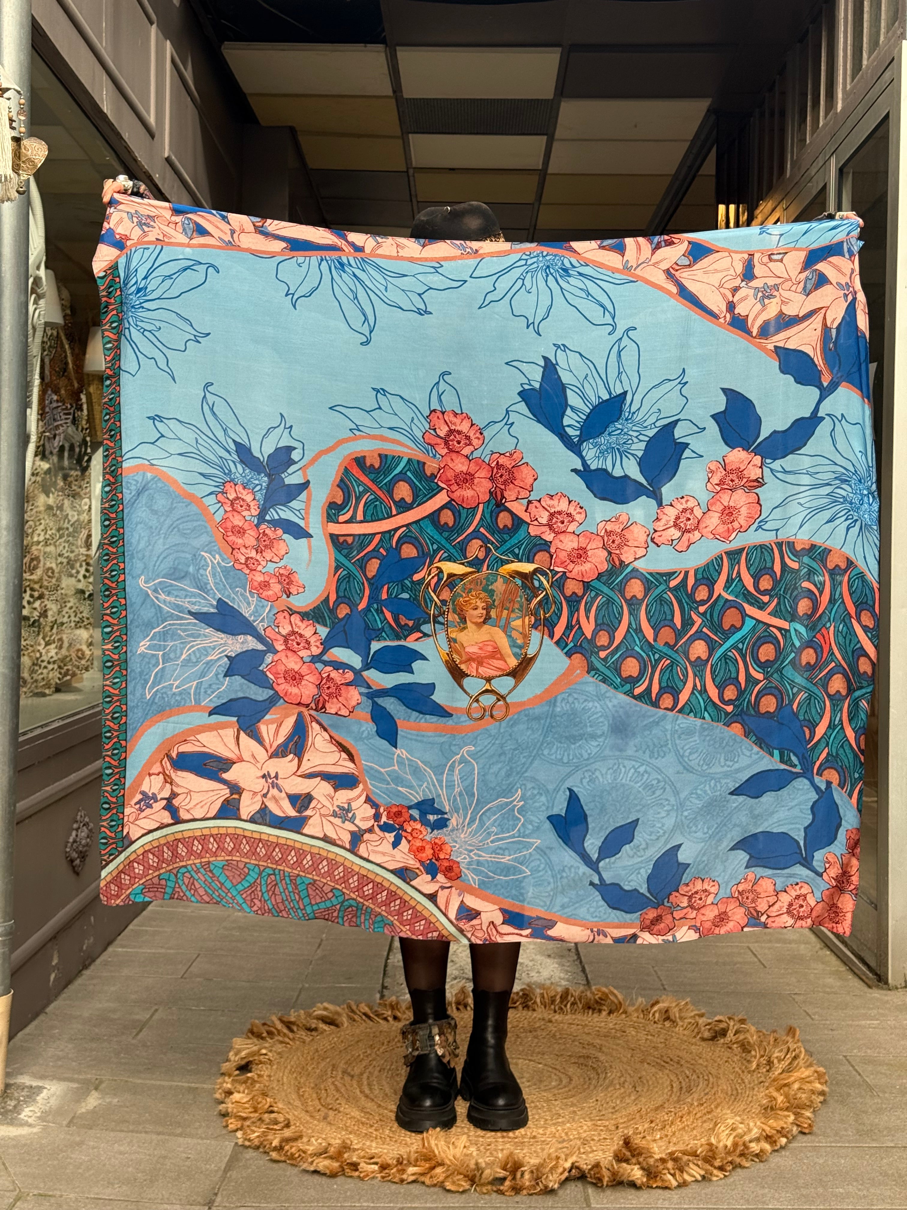 Grand Carré Modal Éveil Topaze Brokante