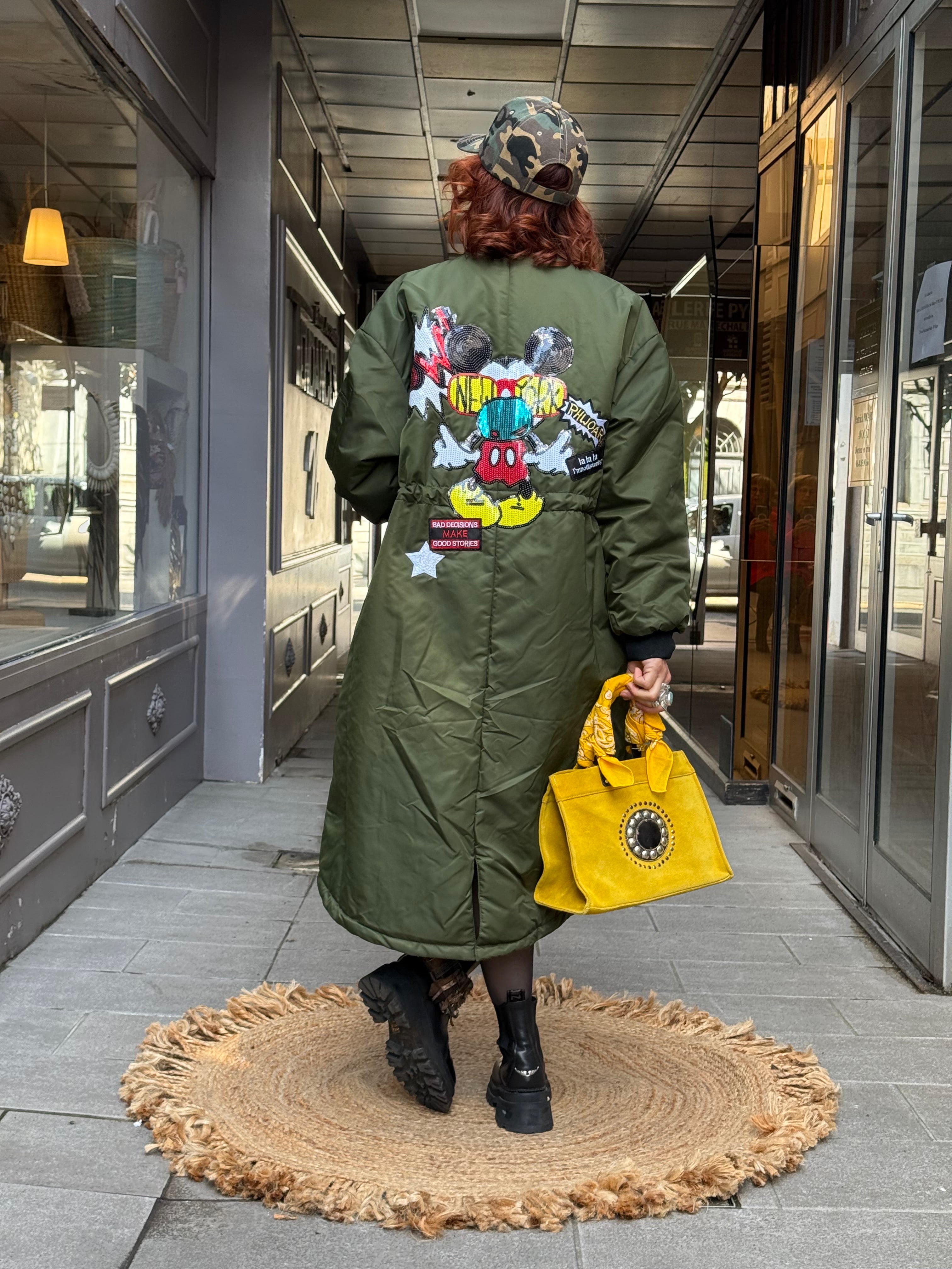 Long Bomber Poupée de Soie