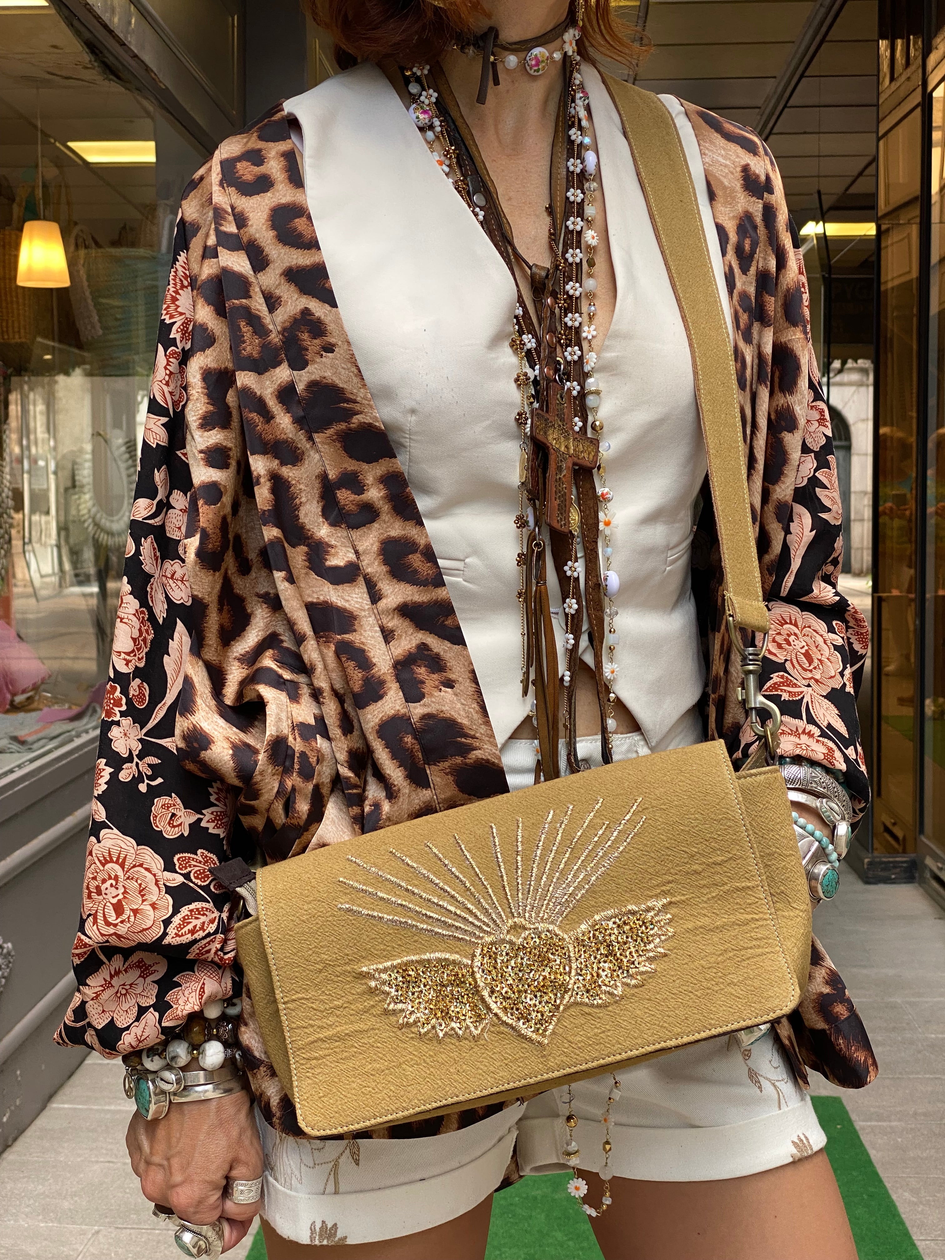 Pochette Baguette Flower Market