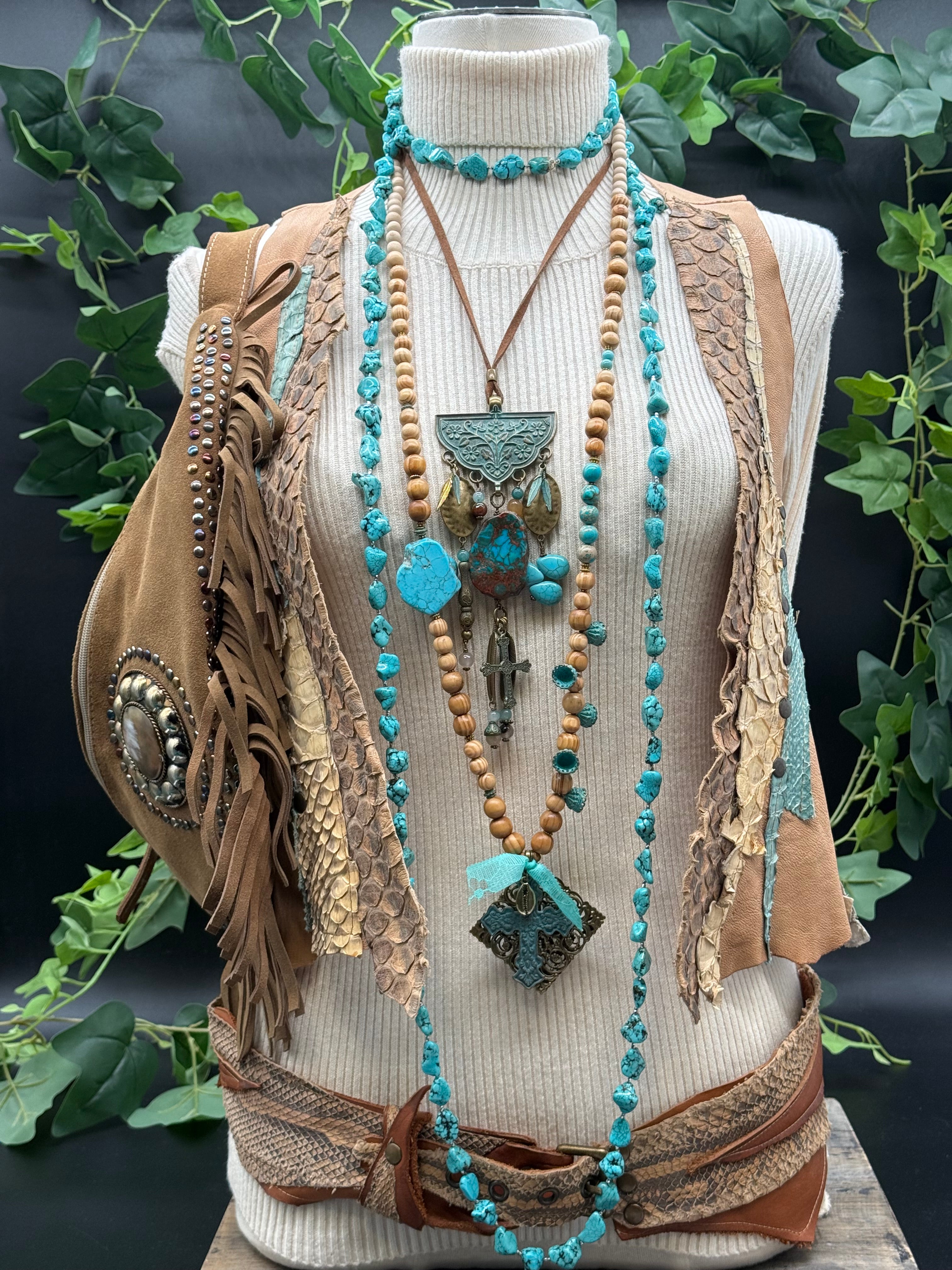 Sautoir Howlite Hypnochic