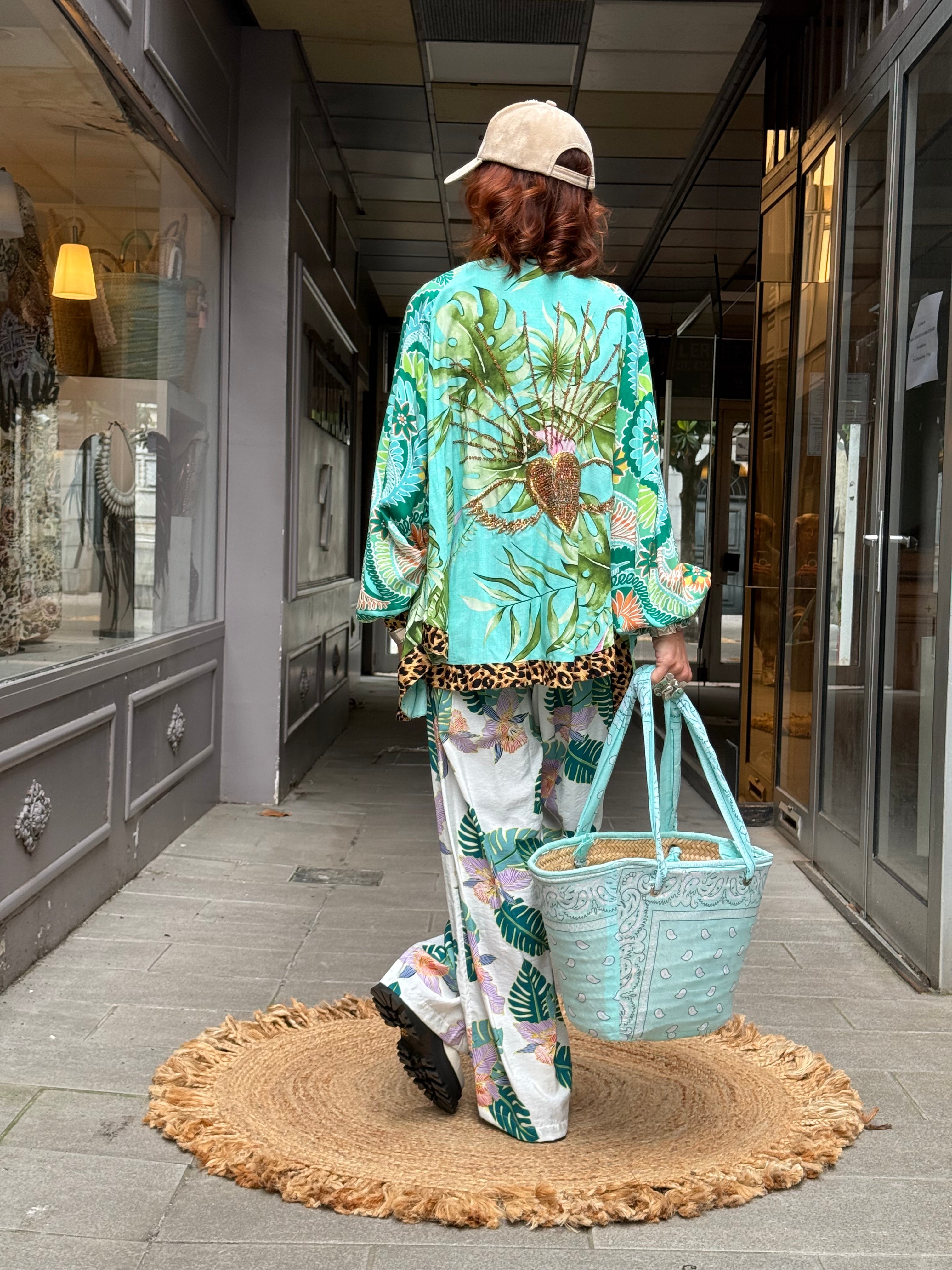 Kimono Court Fleur de Pirate