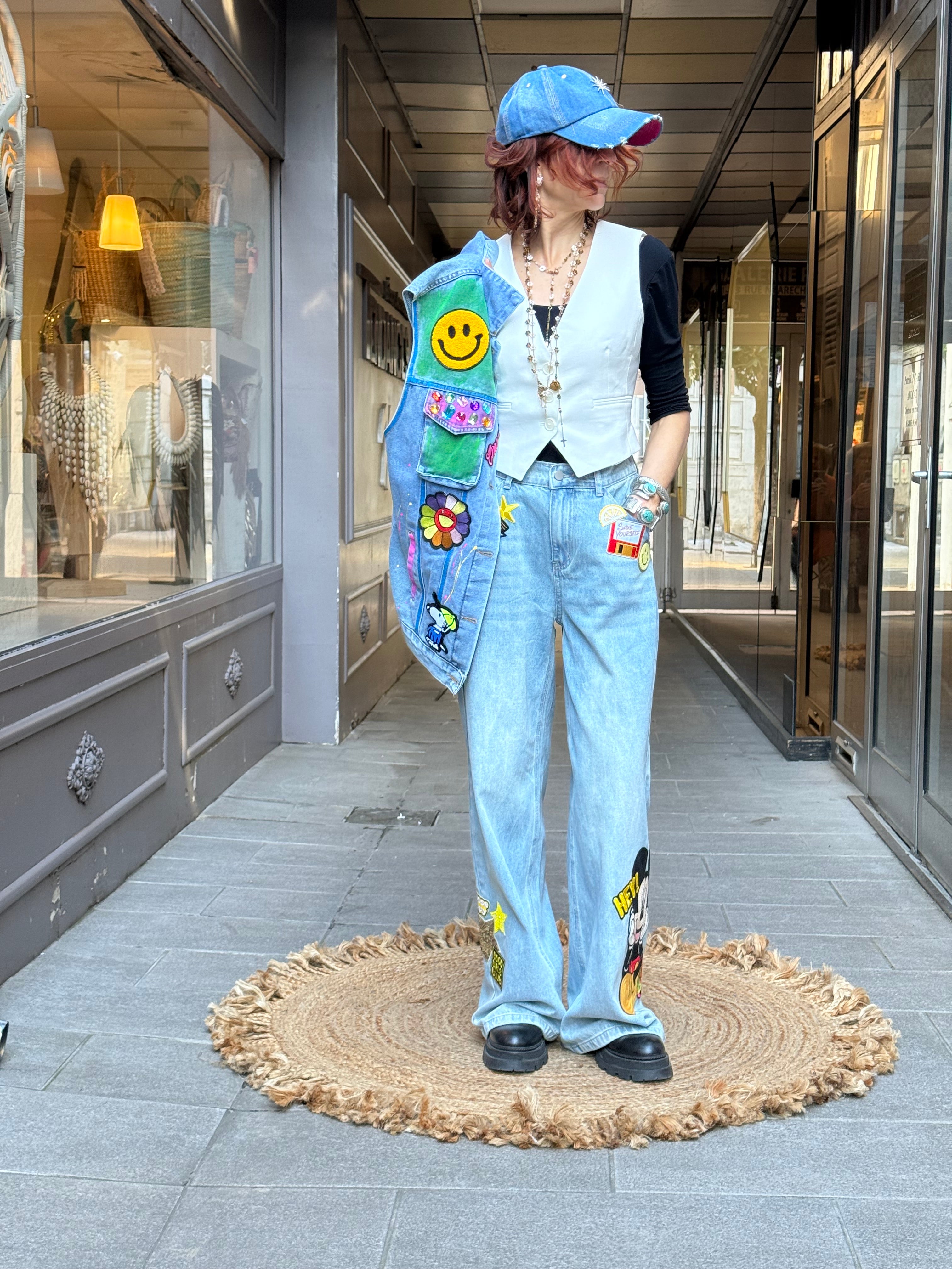 Gilet sans manche Poupée de Soie