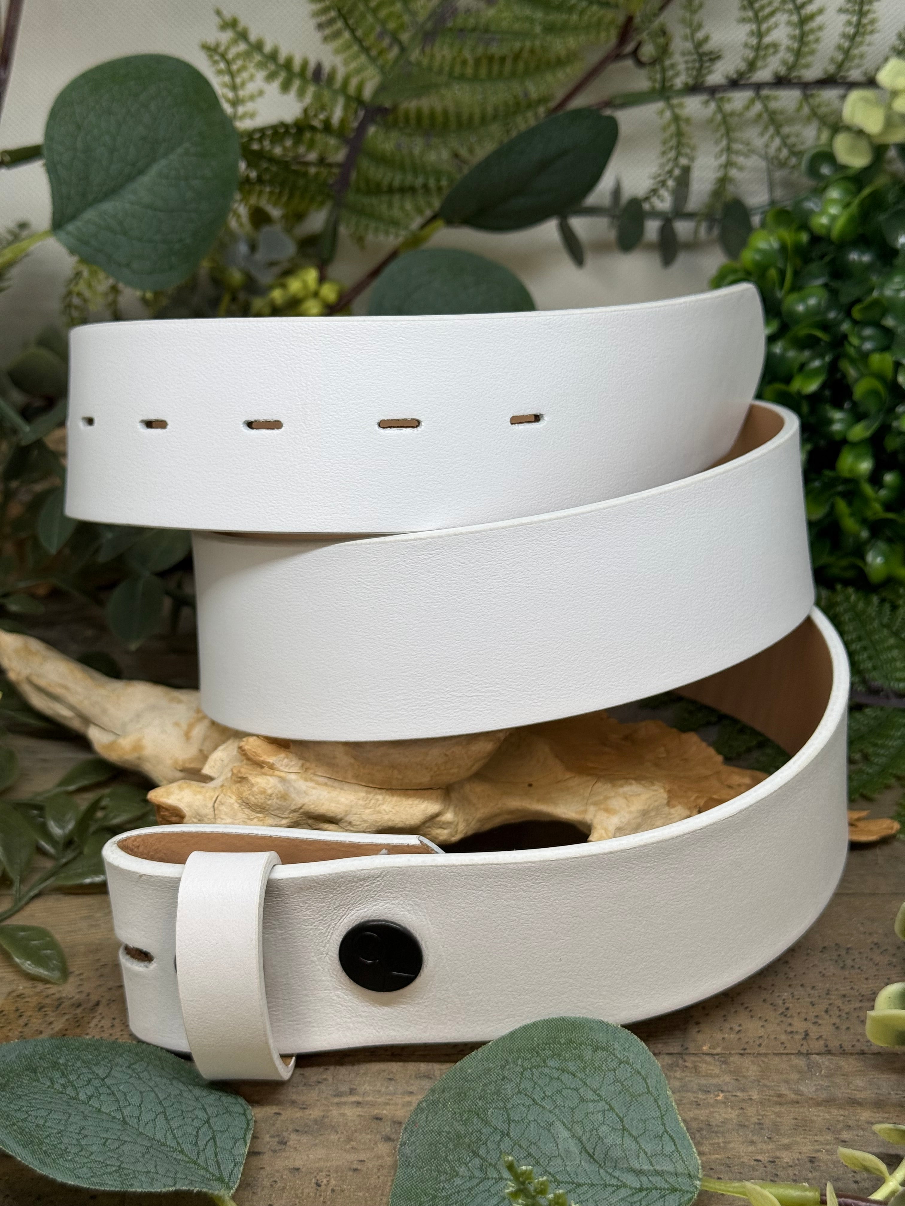 Ceinture Nappa Bianco Yolète