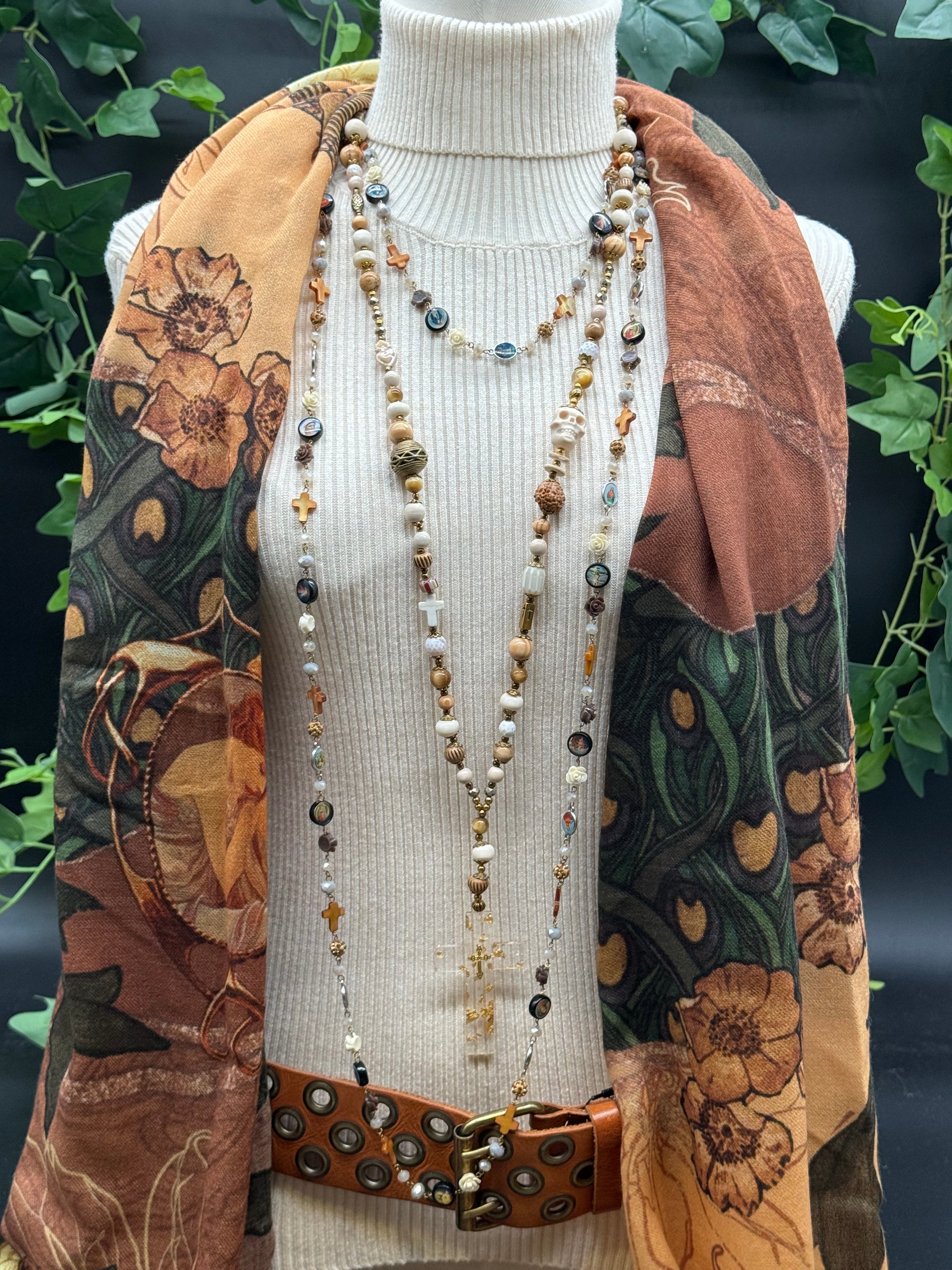 Sautoir T’as vu la Vierge!?