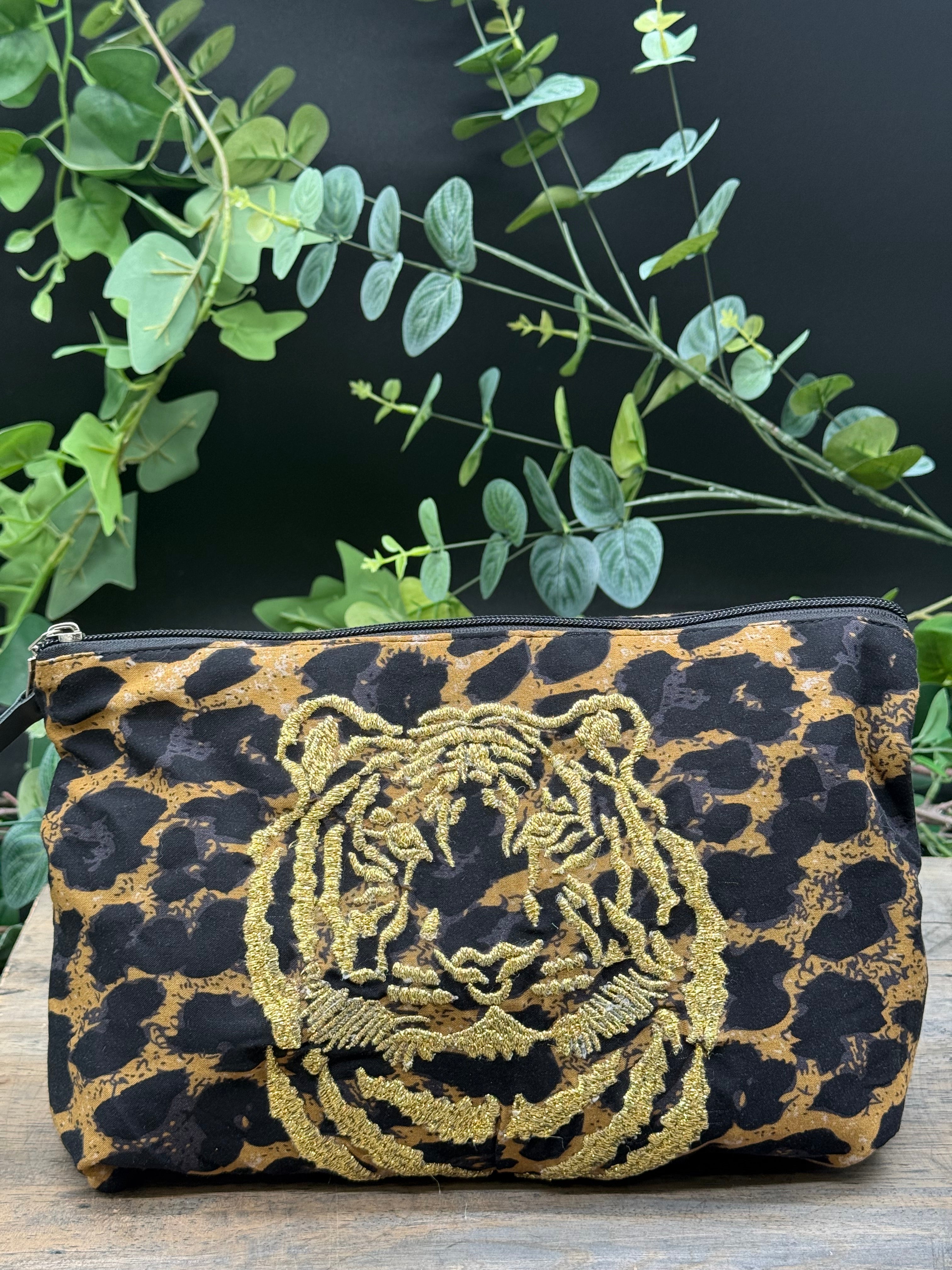 Pochette Léopard Fleur de Pirate