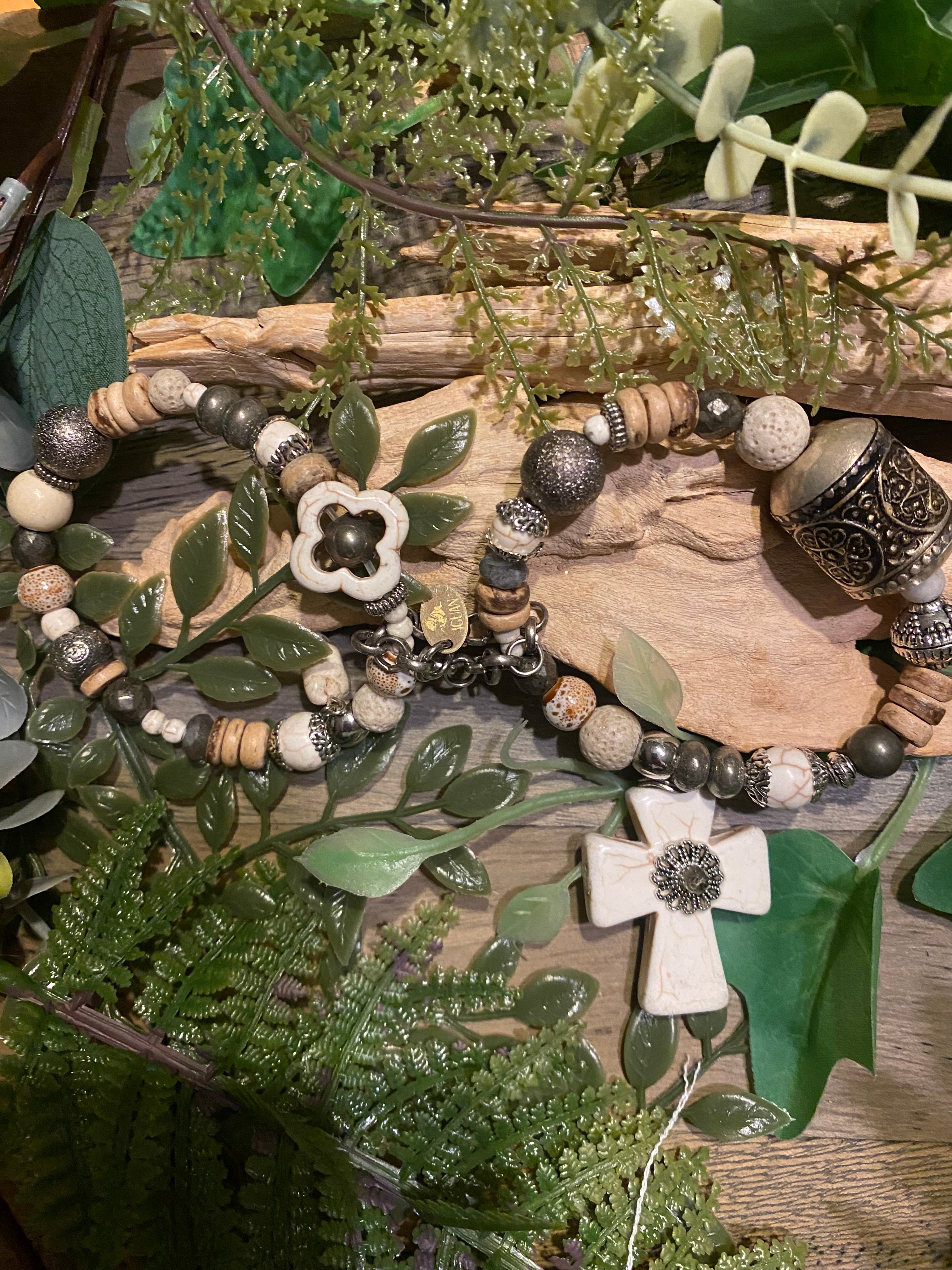Georgia Natural Iguan Bracelet