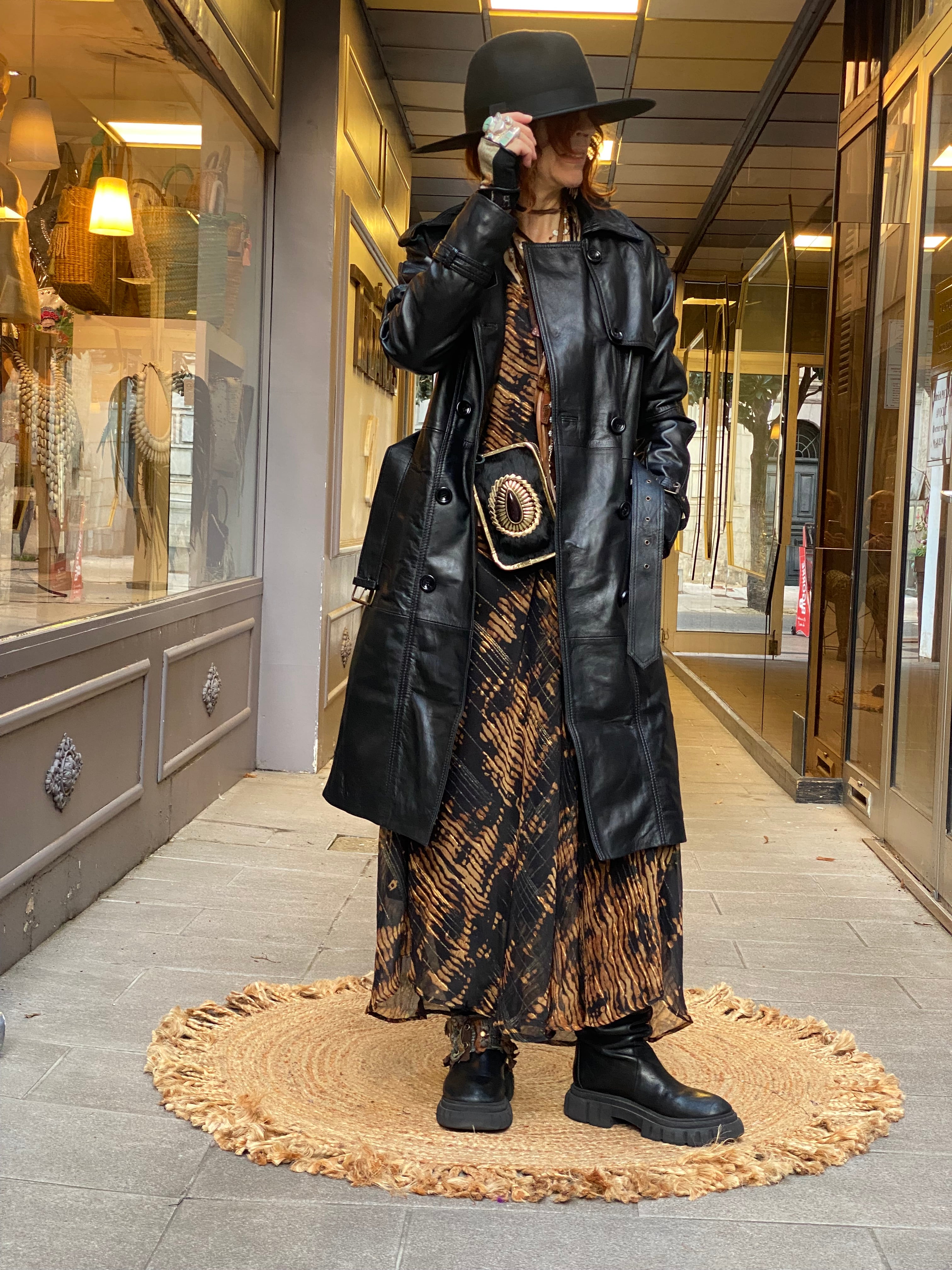 Manteau Cuir Piti Cuiti