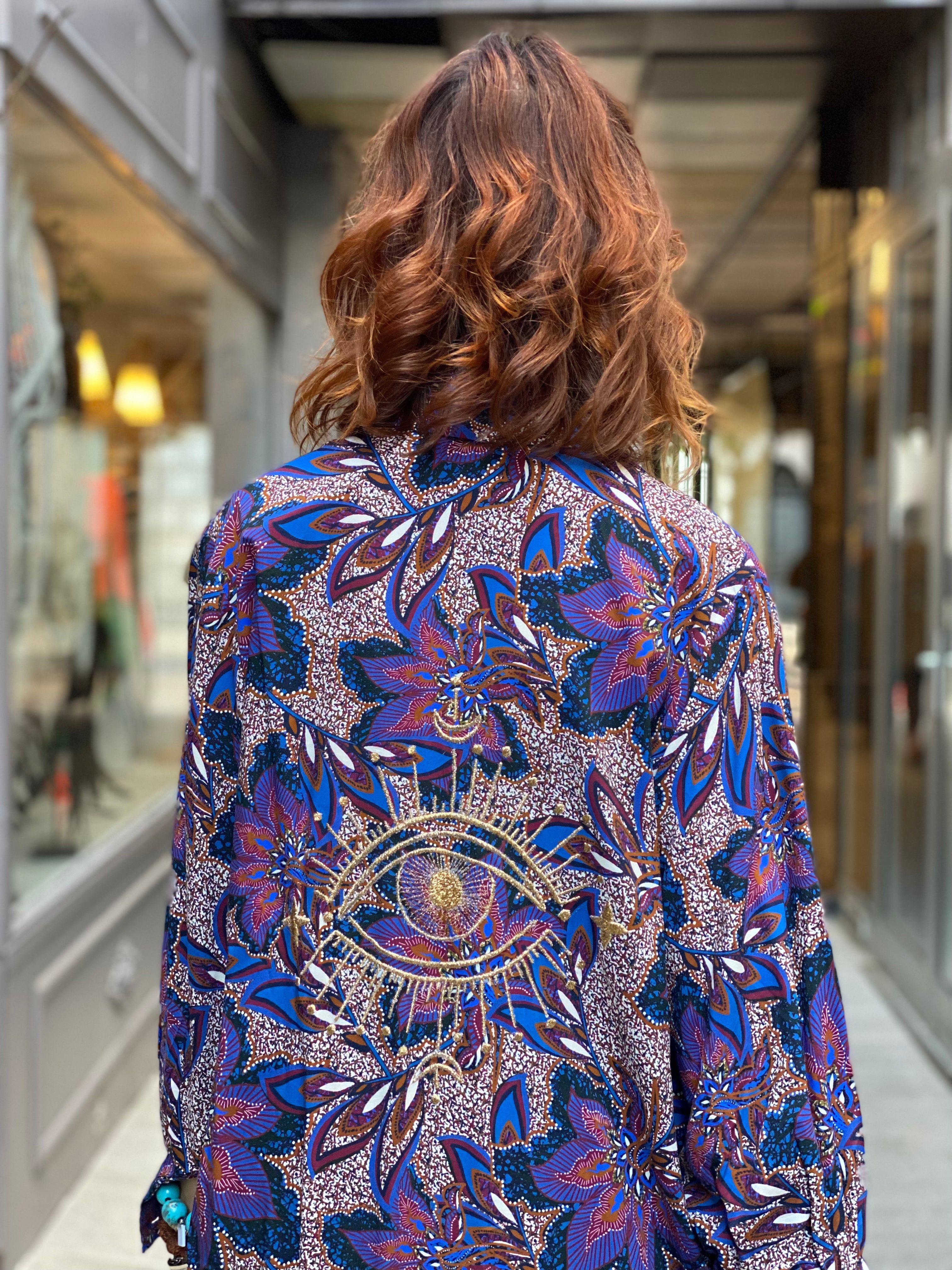 Chemise longue Fleur de Pirate